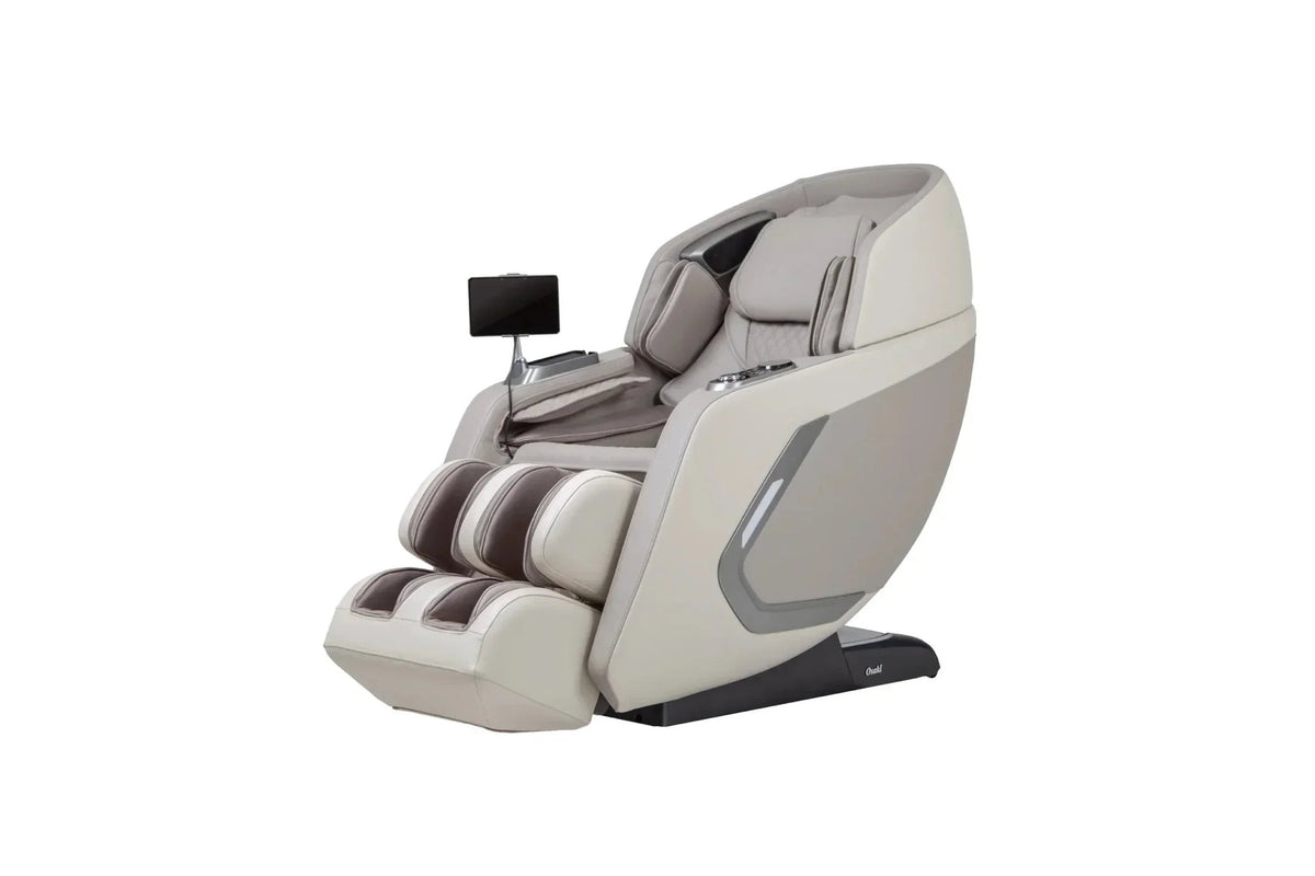 Osaki 4D Bravo Duo Massage Chair - osaki bravo duo beige WB