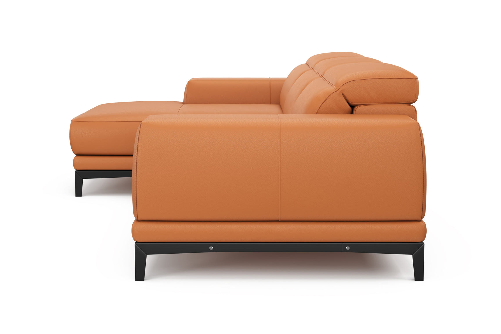 Valletta Leather Sectional Sofa