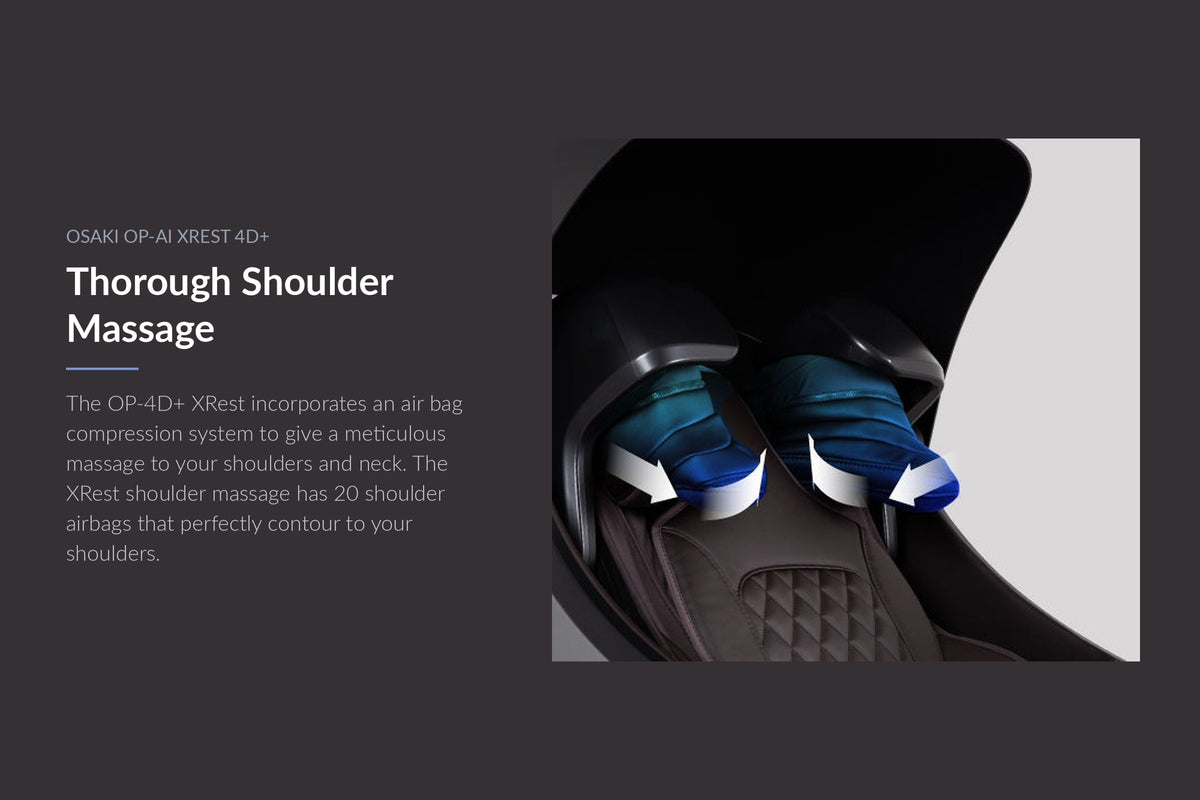Osaki OP-Ai Xrest 4D+ Massage Chair - feature 01