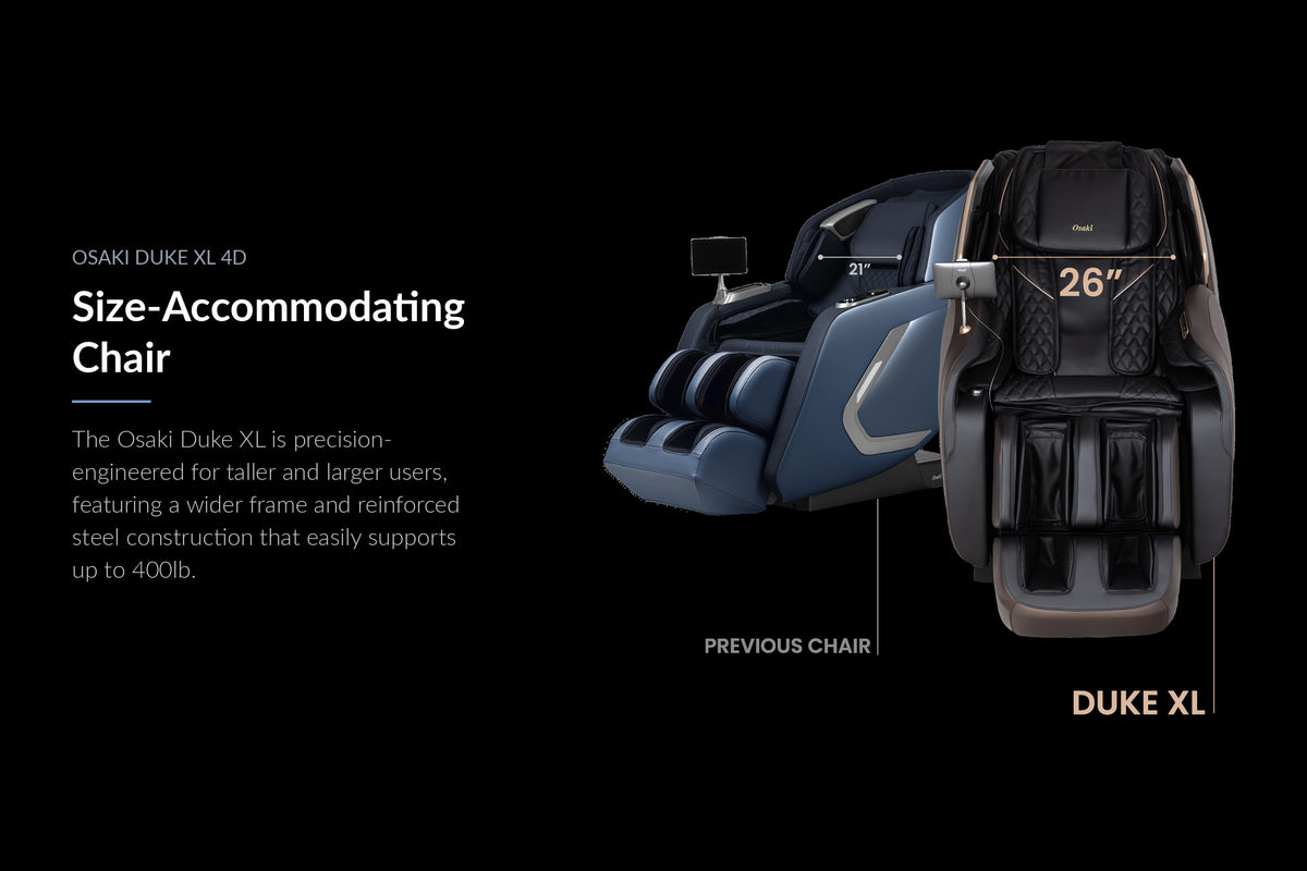 Osaki Duke XL 4D Massage Chair - feature 01