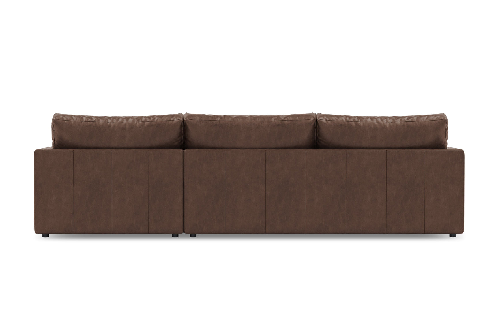 Serena Leather Sectional Sofa