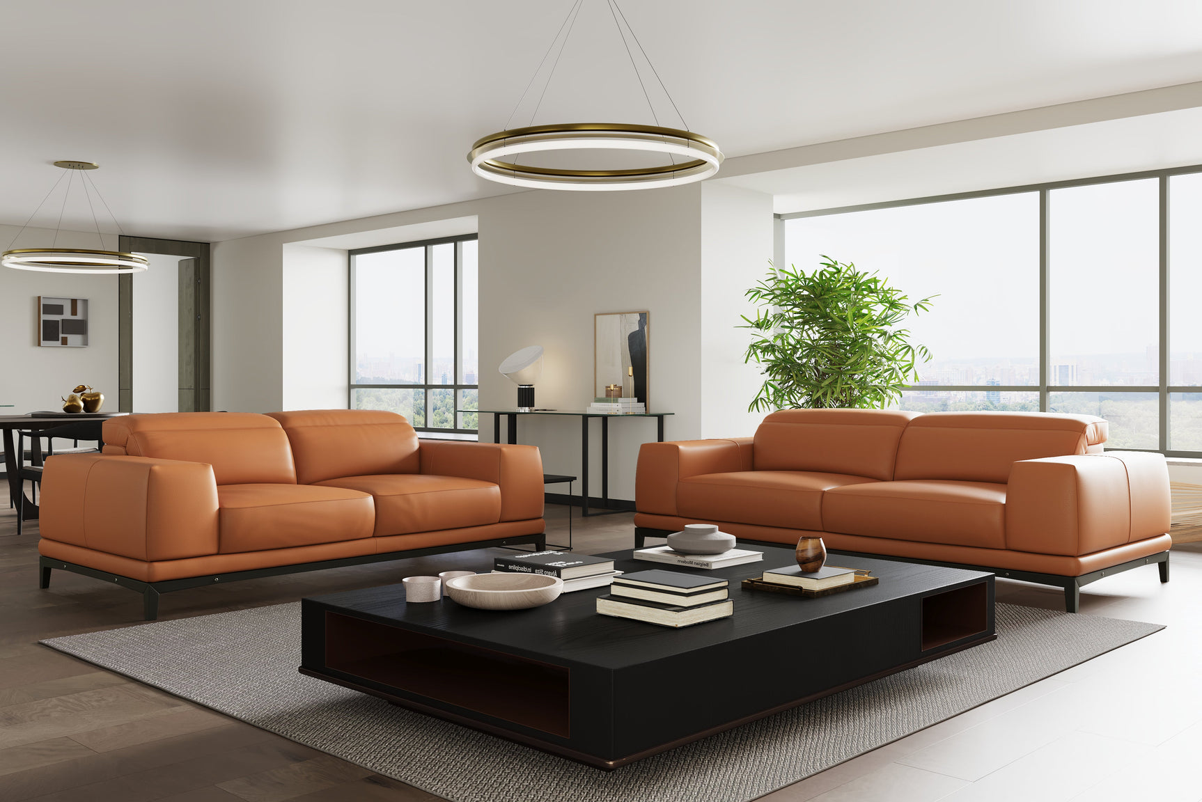 Valletta Leather Sofa