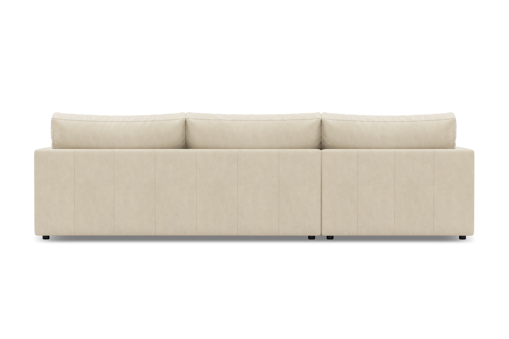 Serena Leather Sectional Sofa