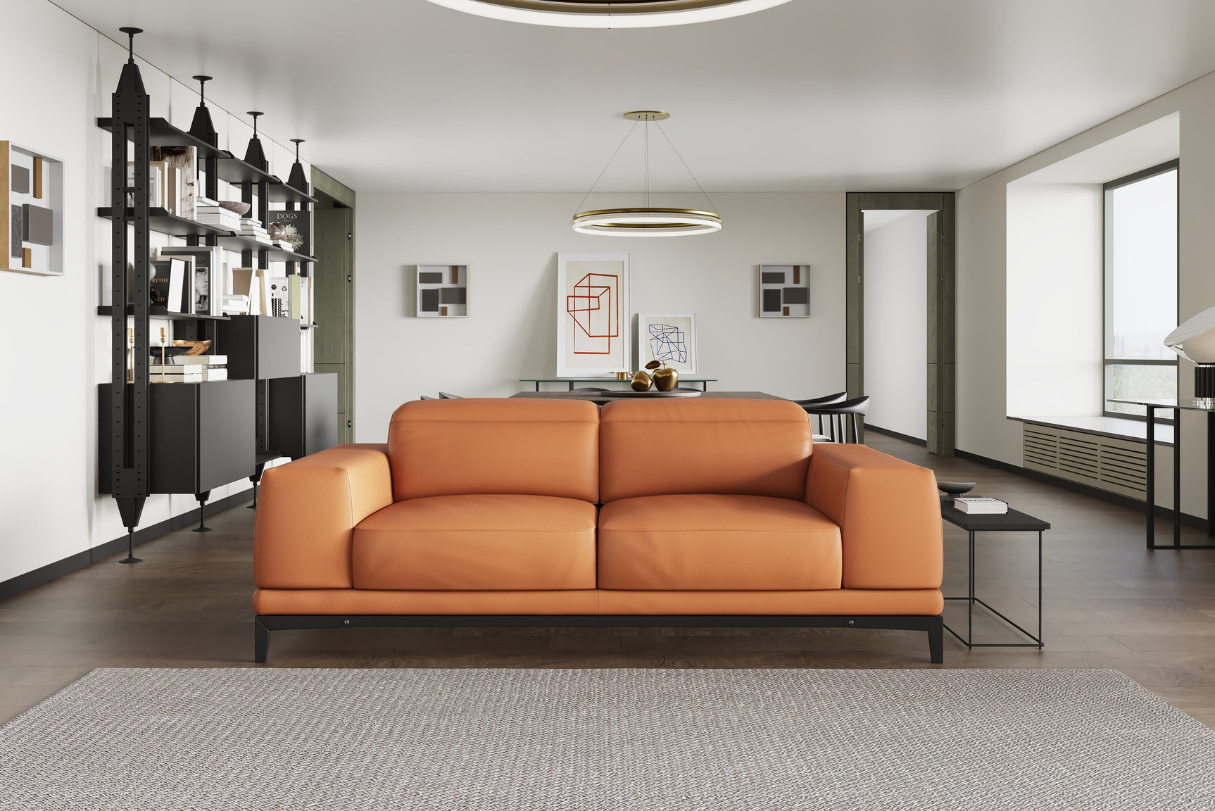 Valletta Leather Sofa