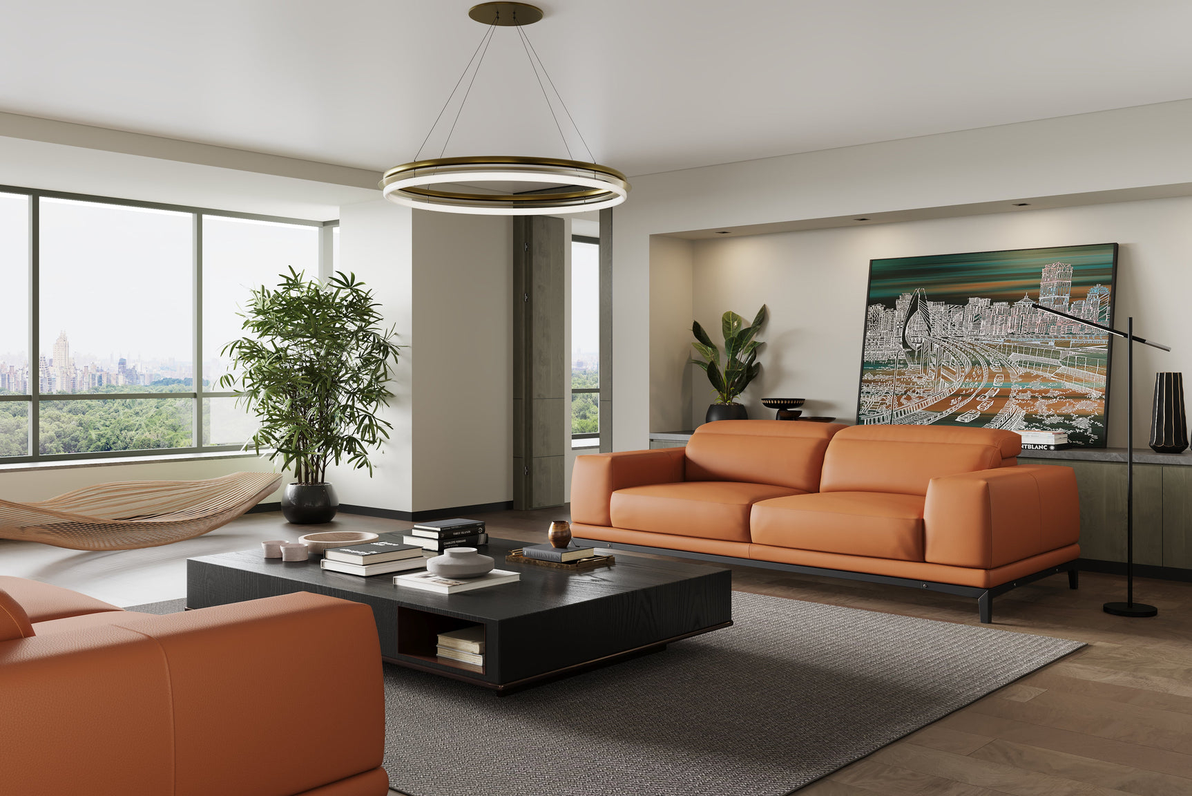 Valletta Leather Sofa