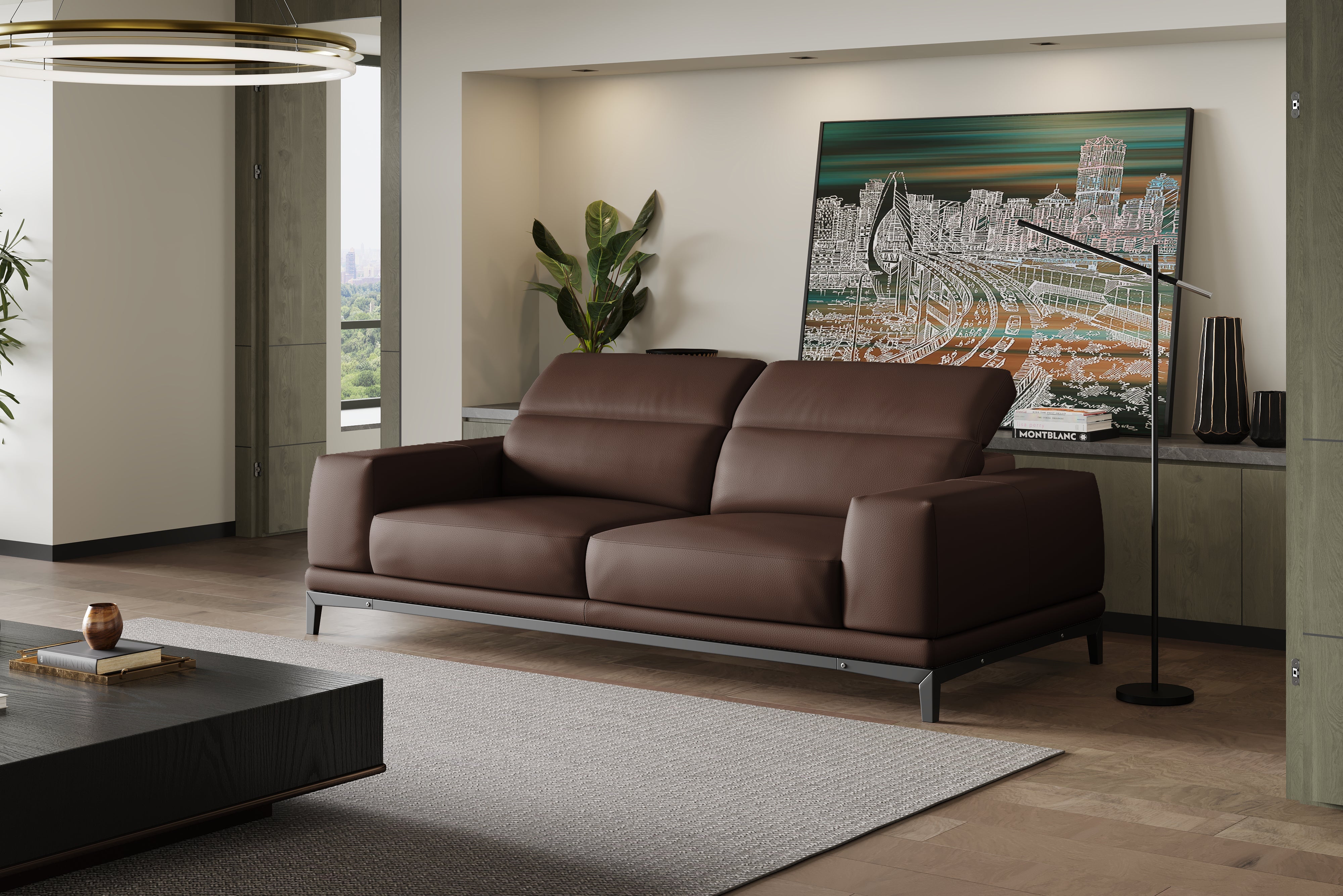 Valletta Leather Sofa