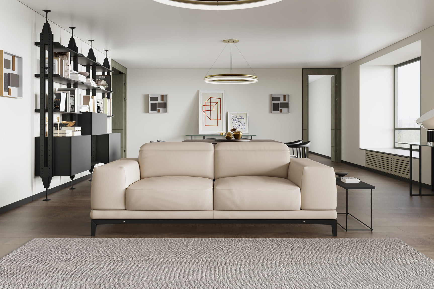 Valletta Leather Sofa