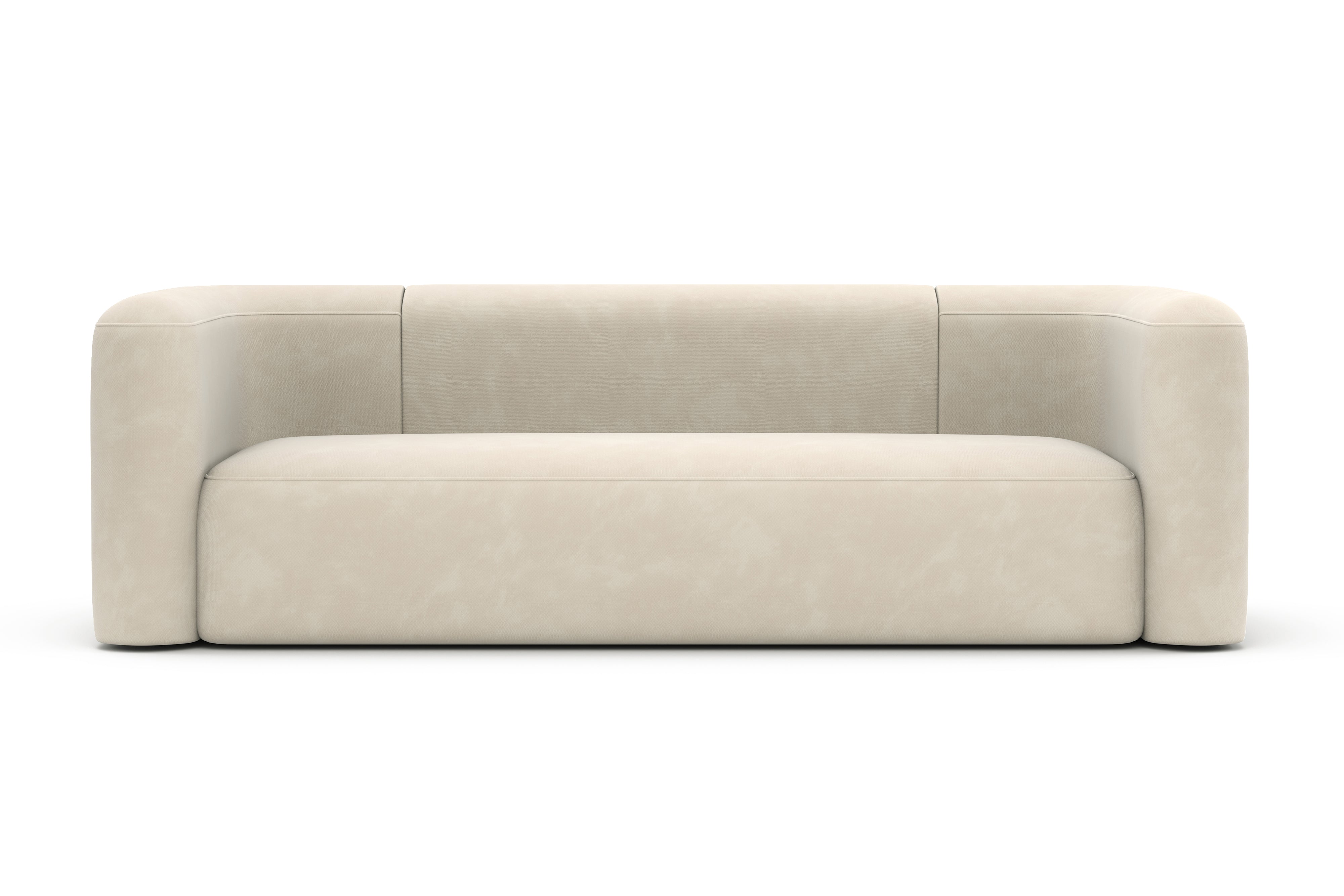 Jordyn Velvet Fabric Sofa