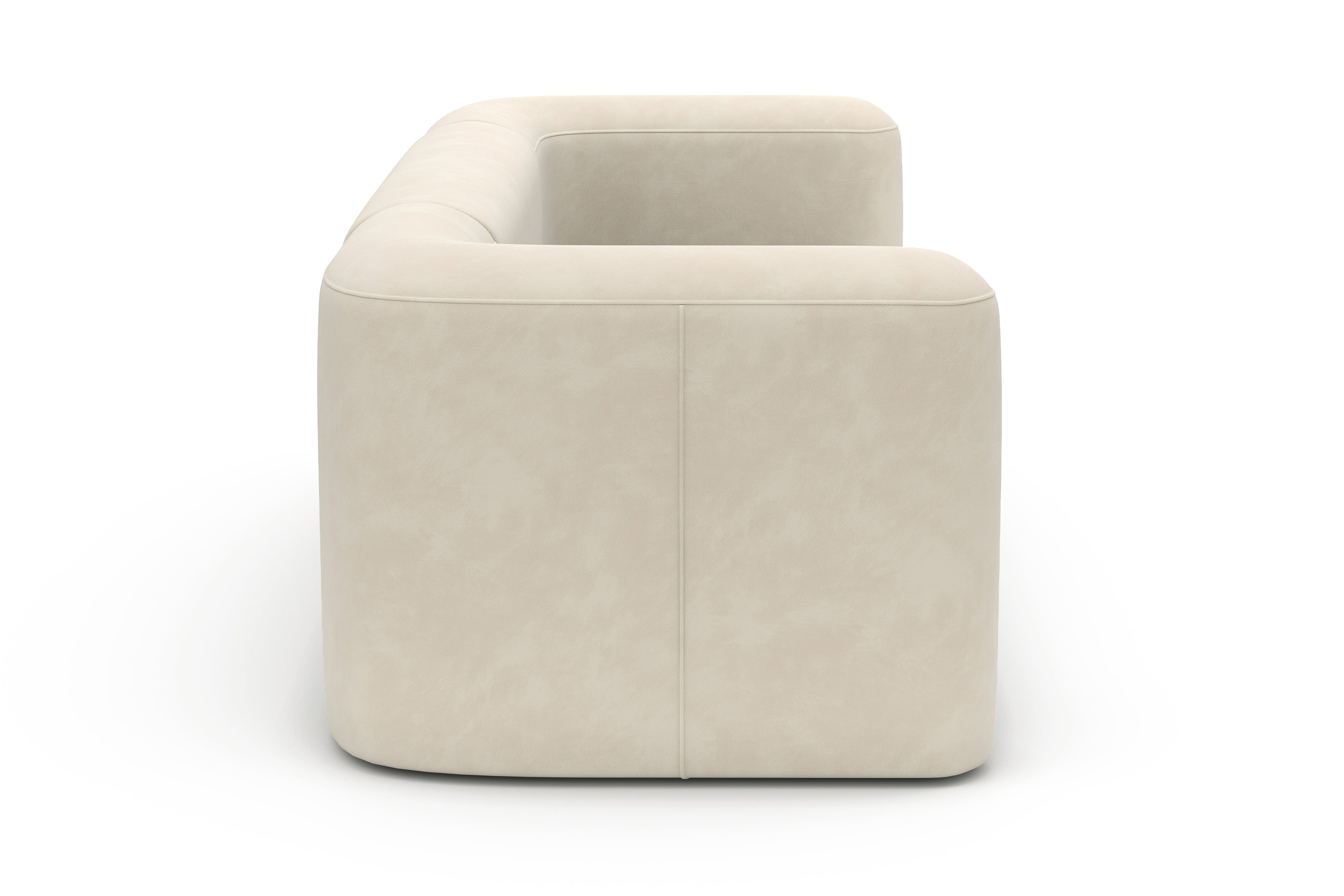 Jordyn Velvet Fabric Sofa