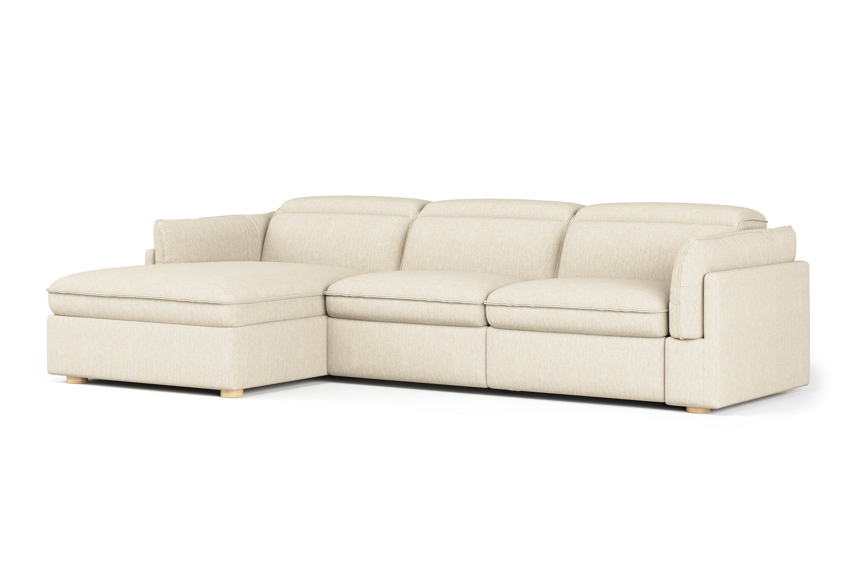 Fernanda Fabric Recliner Sectional Sofa