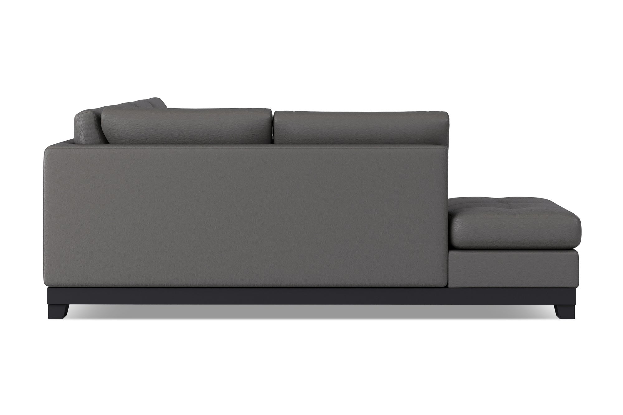 Aine Leather Corner Sectional Sofa