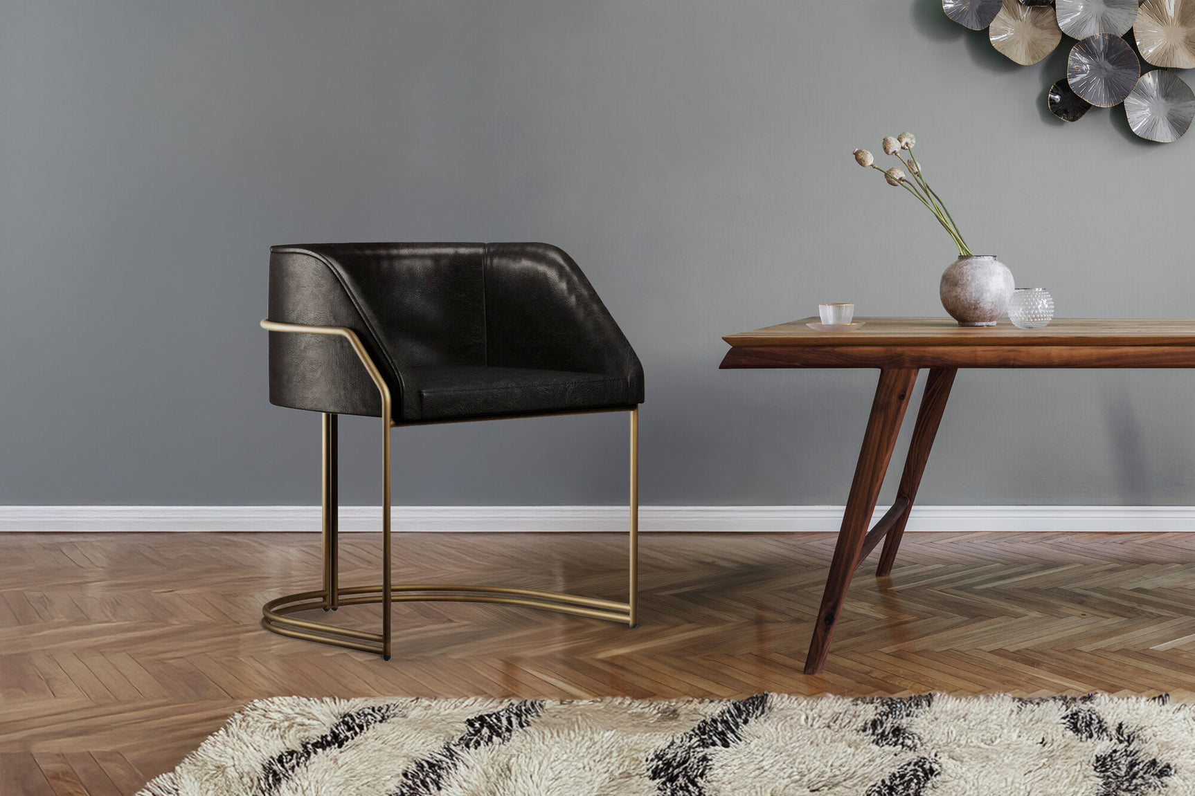 Arabella Leather Dining Chair