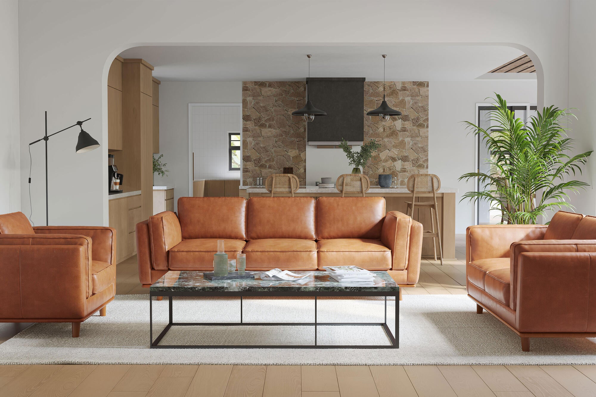 Artisan Leather Sofa