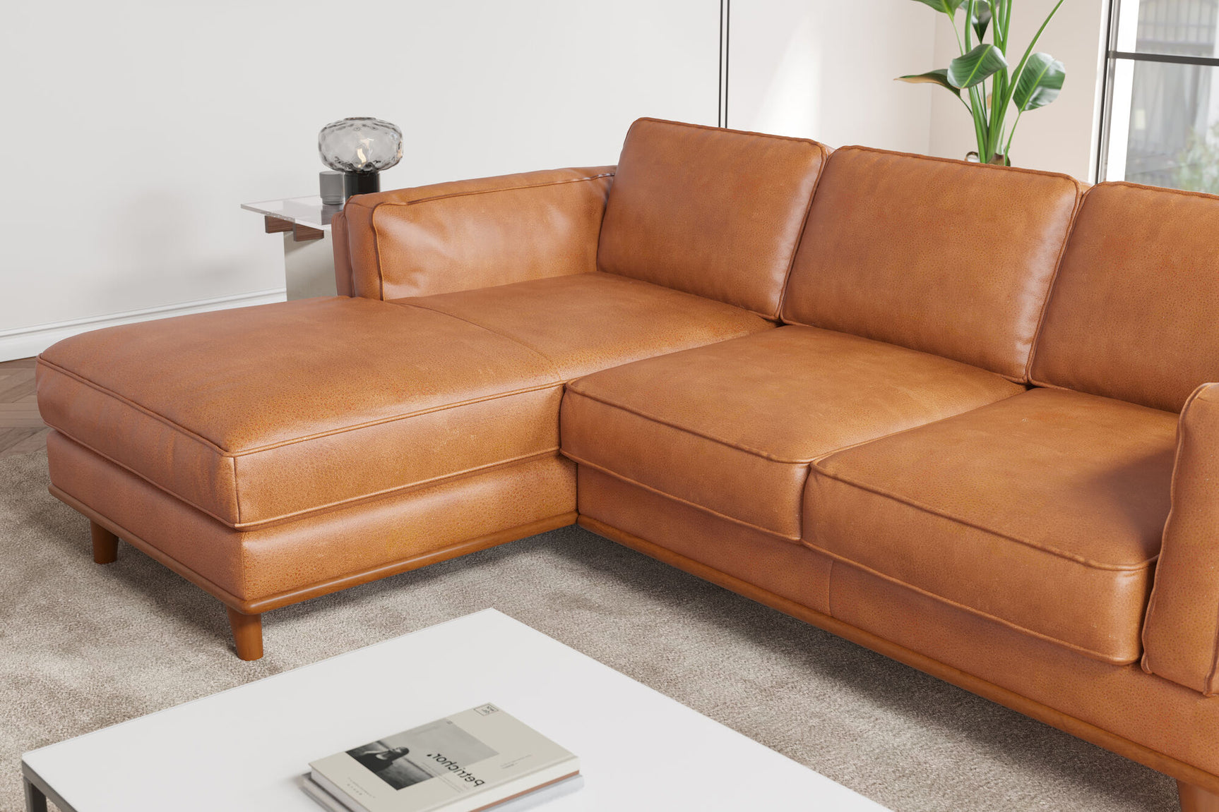 Artisan Leather Sectional Sofa