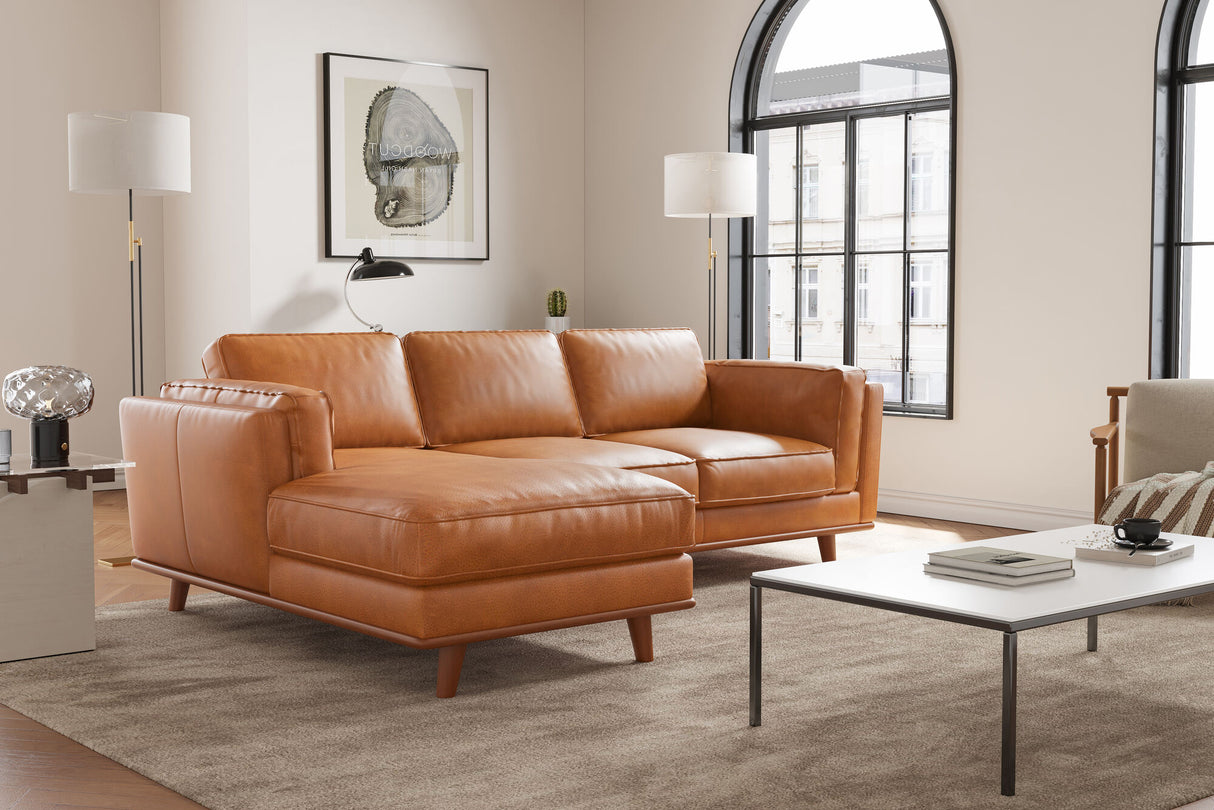 Artisan Leather Sectional Sofa