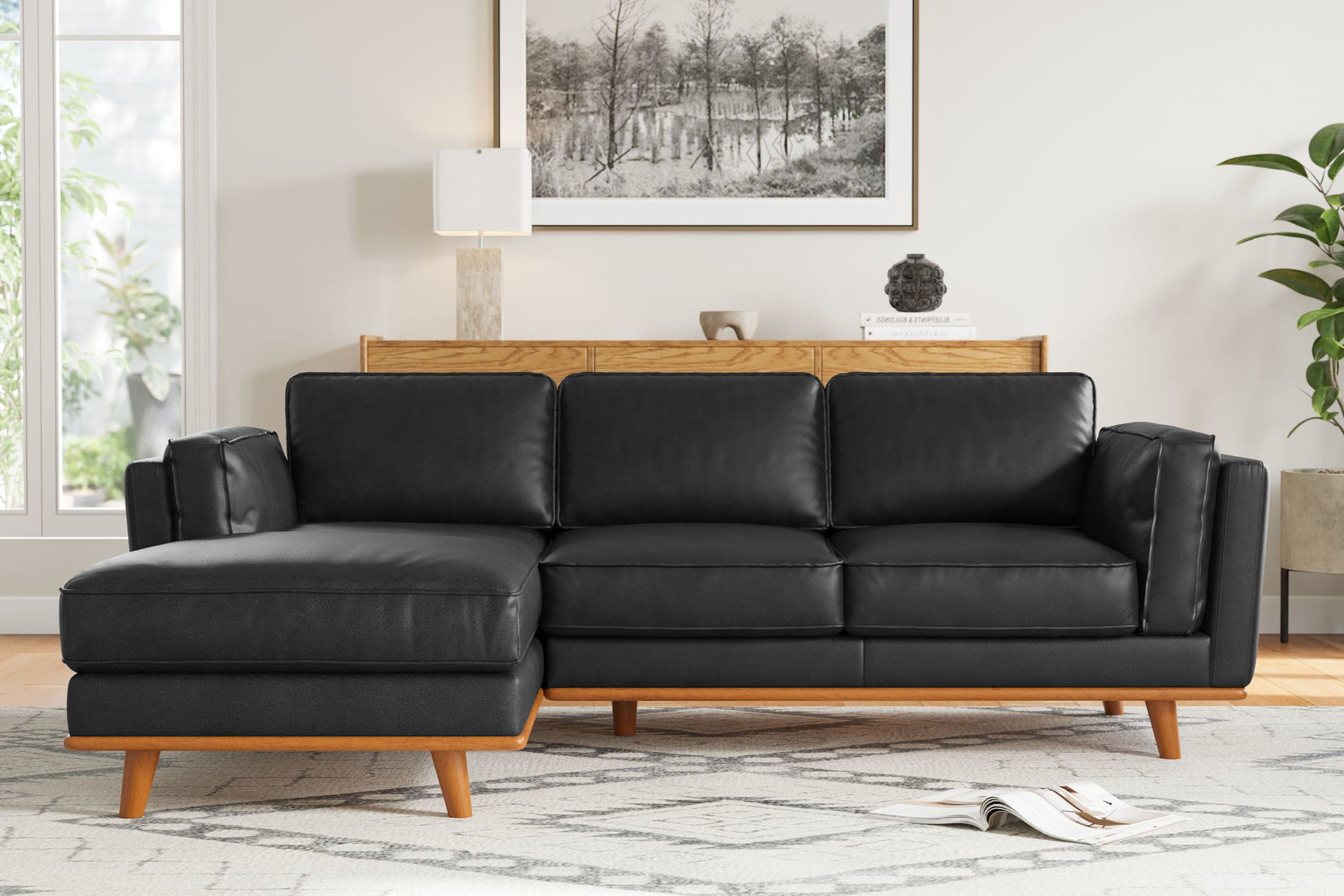 Artisan Leather Sectional Sofa