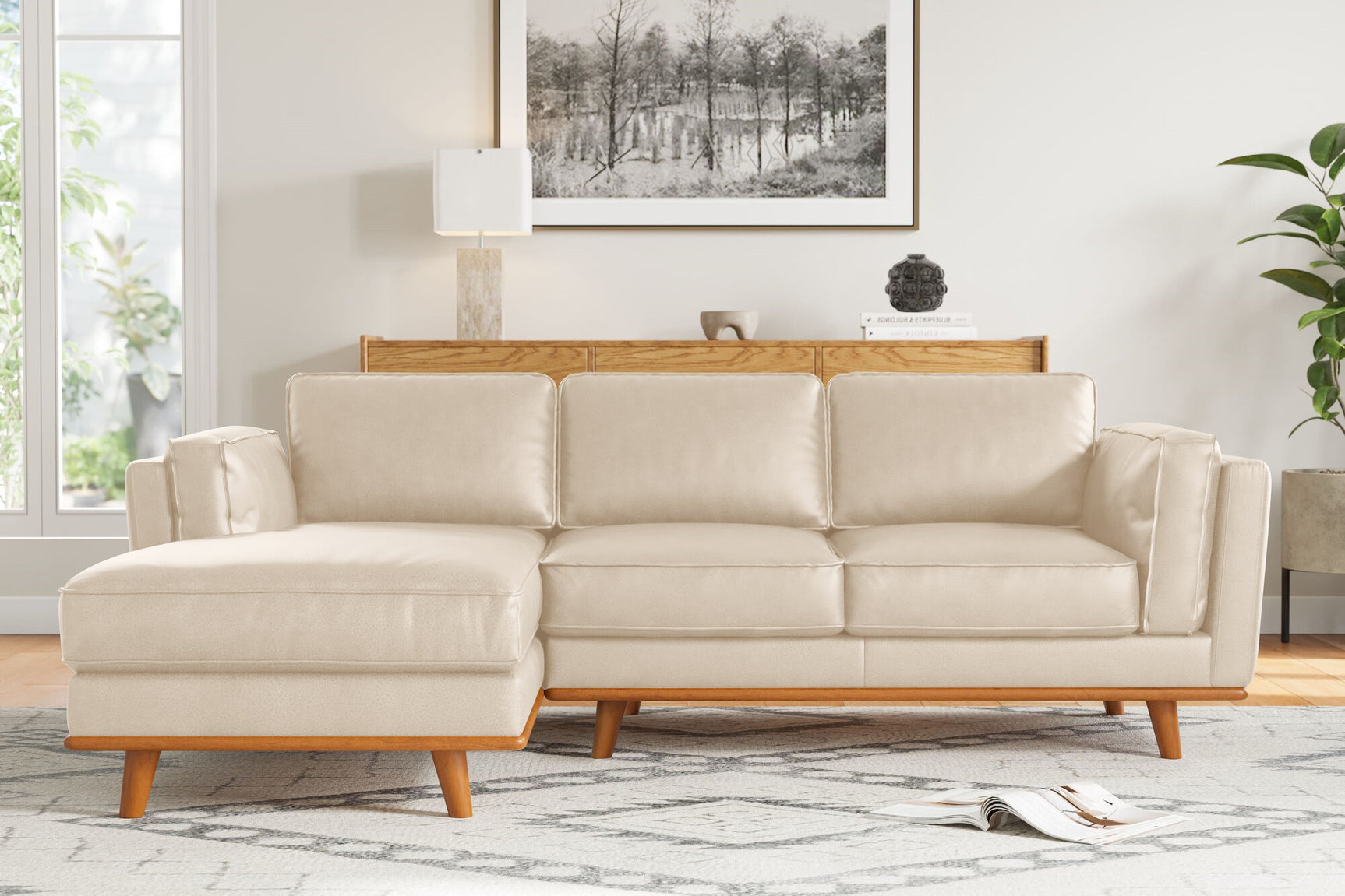 Artisan Leather Sectional Sofa