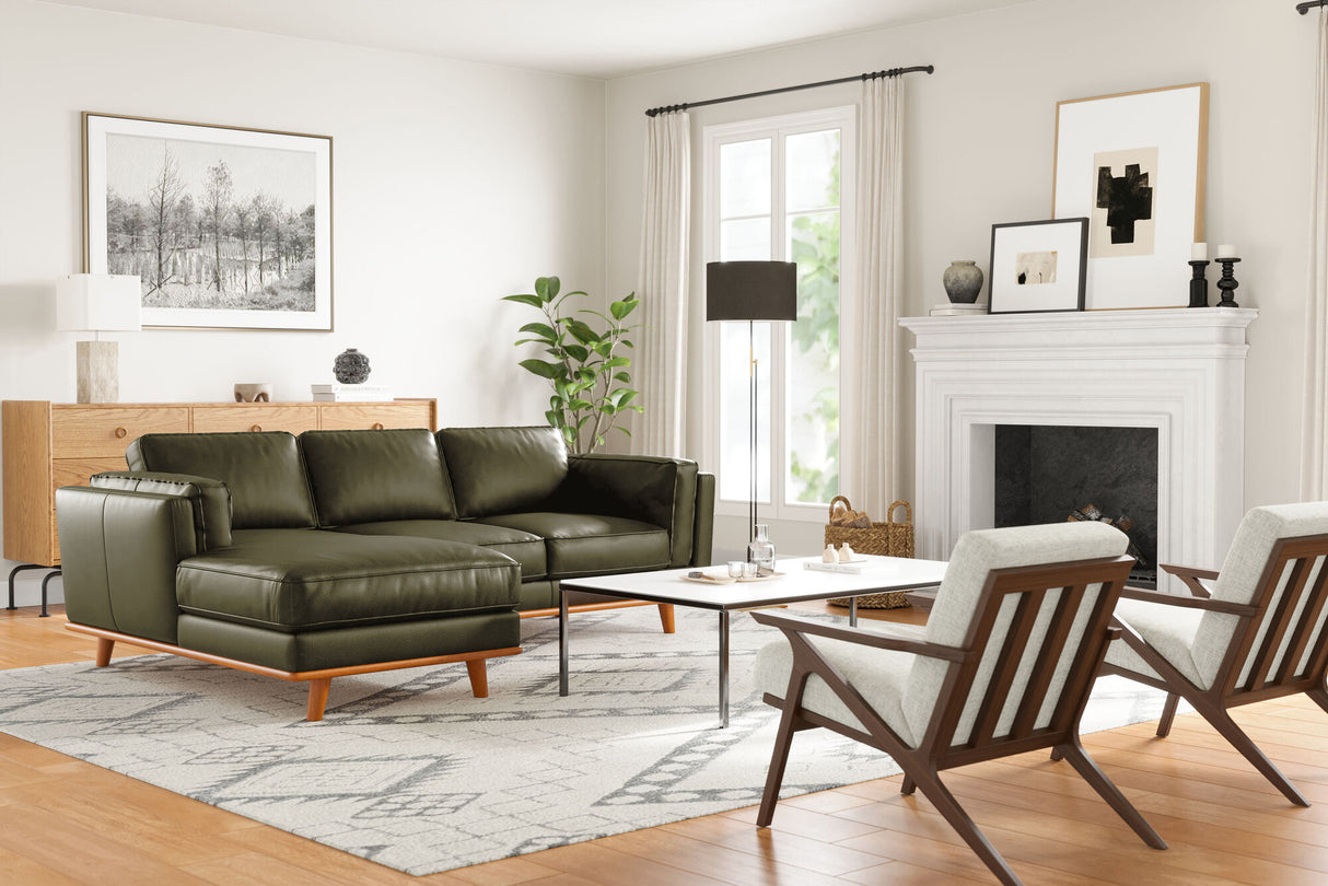 Artisan Leather Sectional Sofa