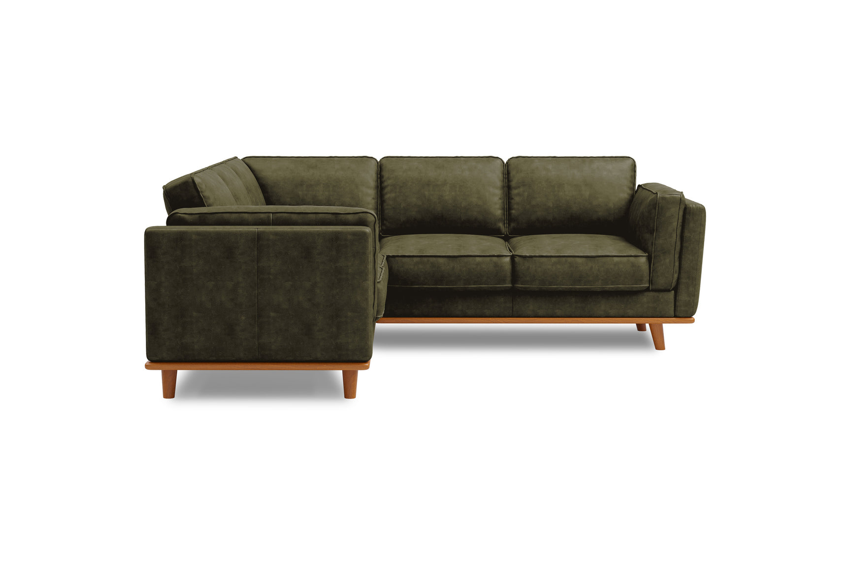 Artisan Leather Corner Sectional Sofa