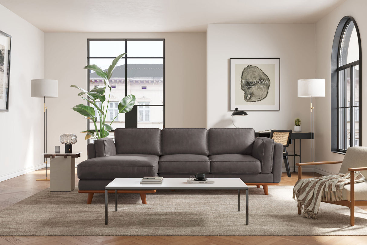 Artisan Leather Sectional Sofa