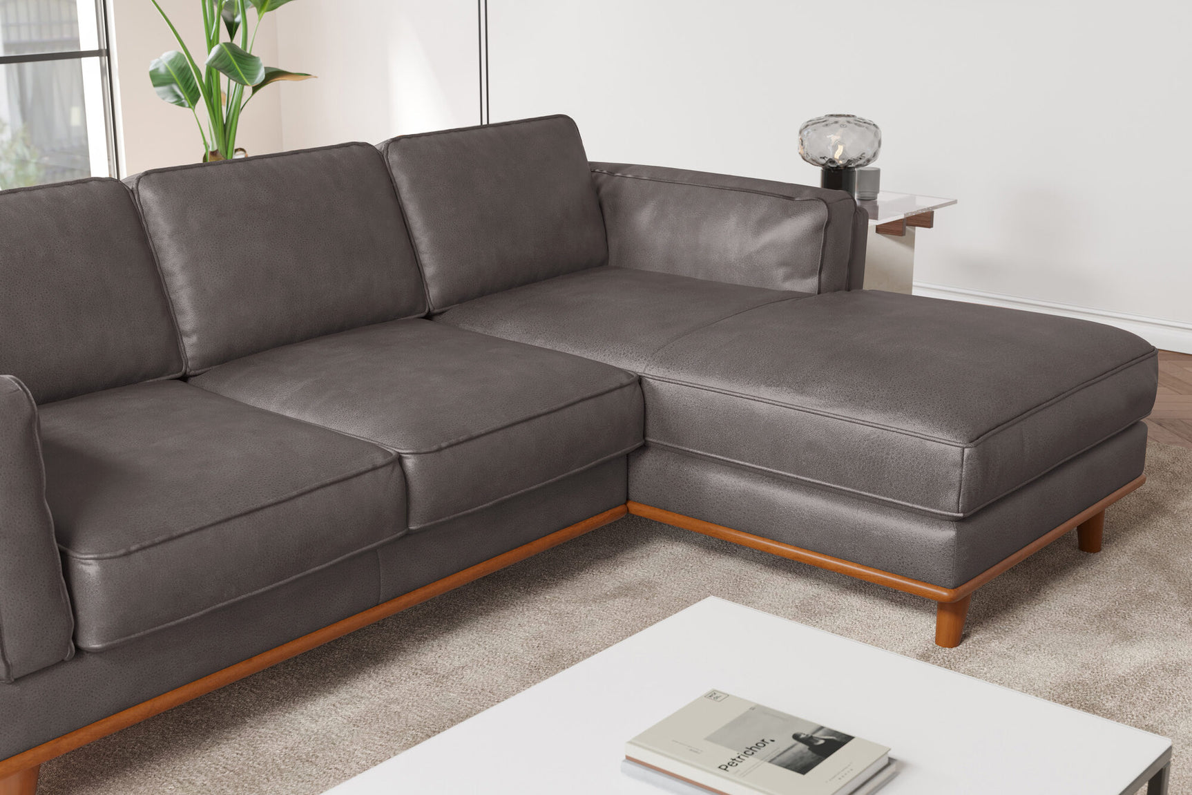 Artisan Leather Sectional Sofa