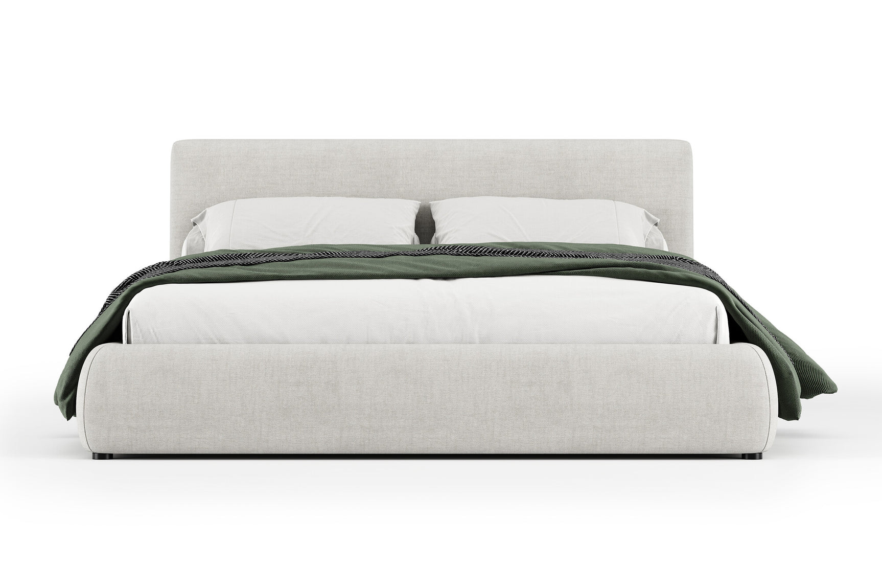 Aubrey Fabric Upholstered Bed Frame