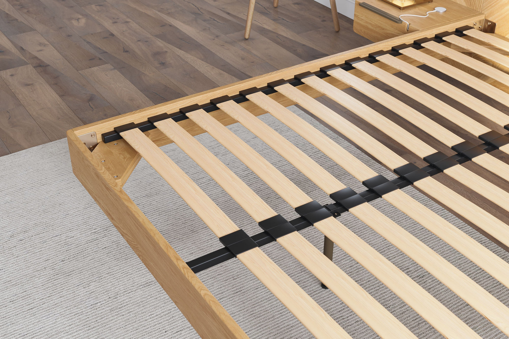 Ava Wood Bed Frame