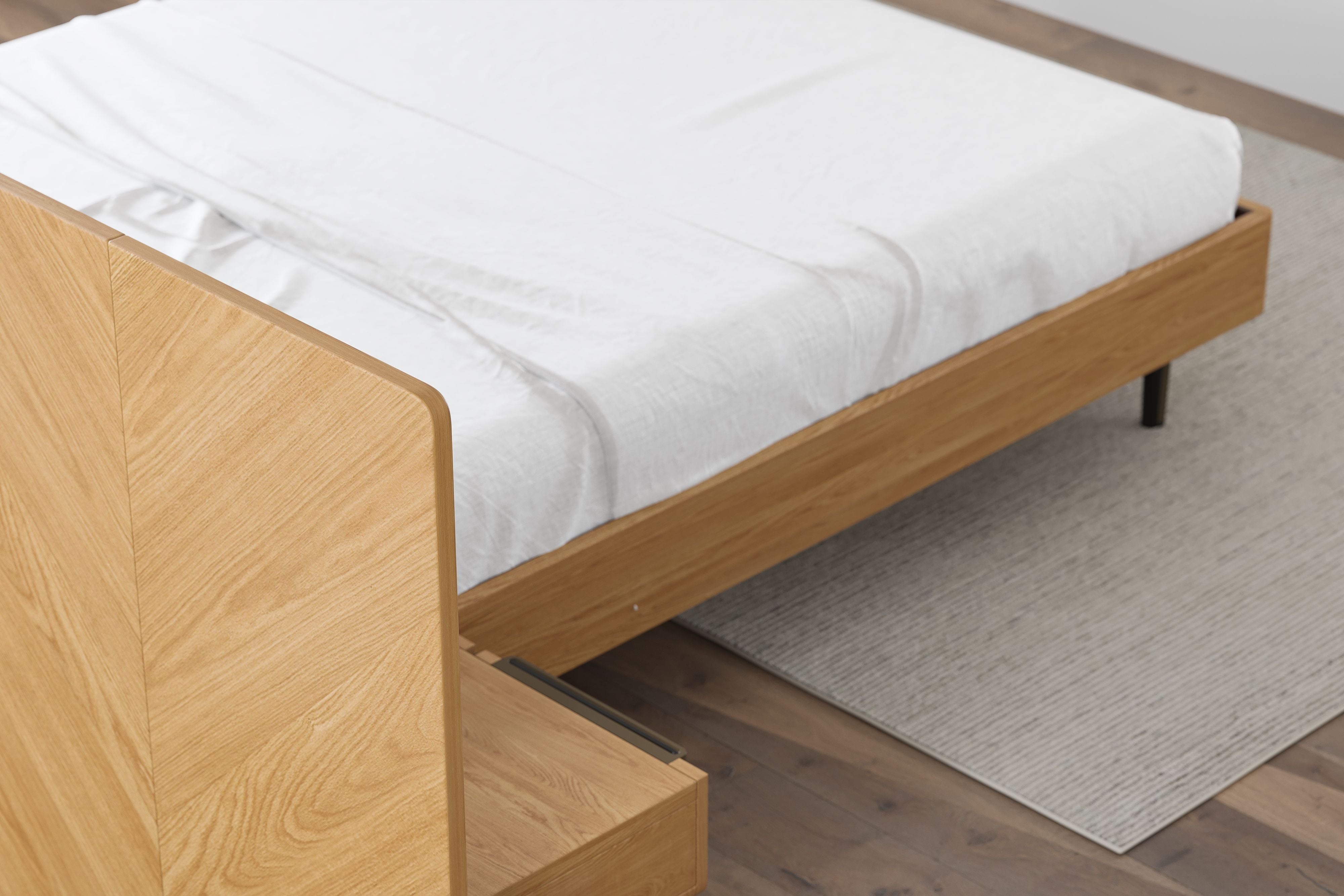Ava Wood Bed Frame