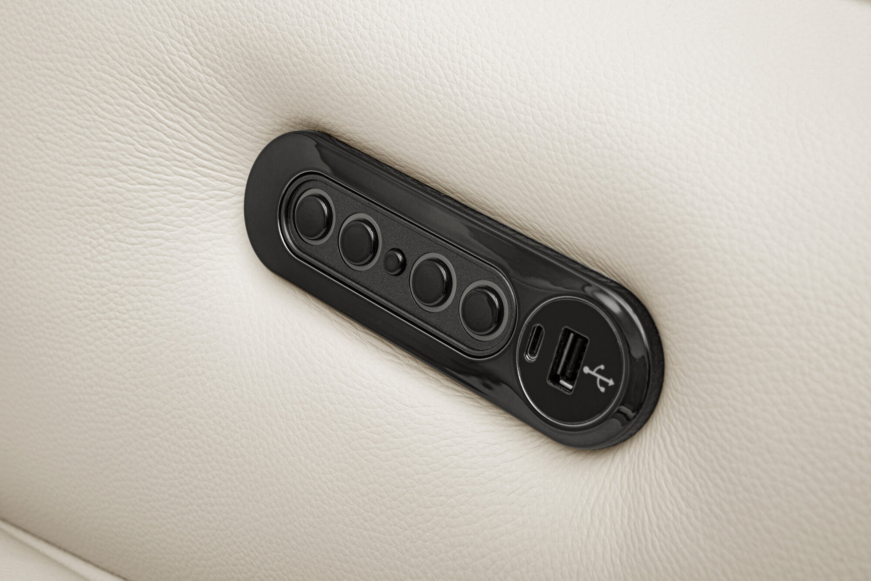 Lesley Leather Recliner Sofa