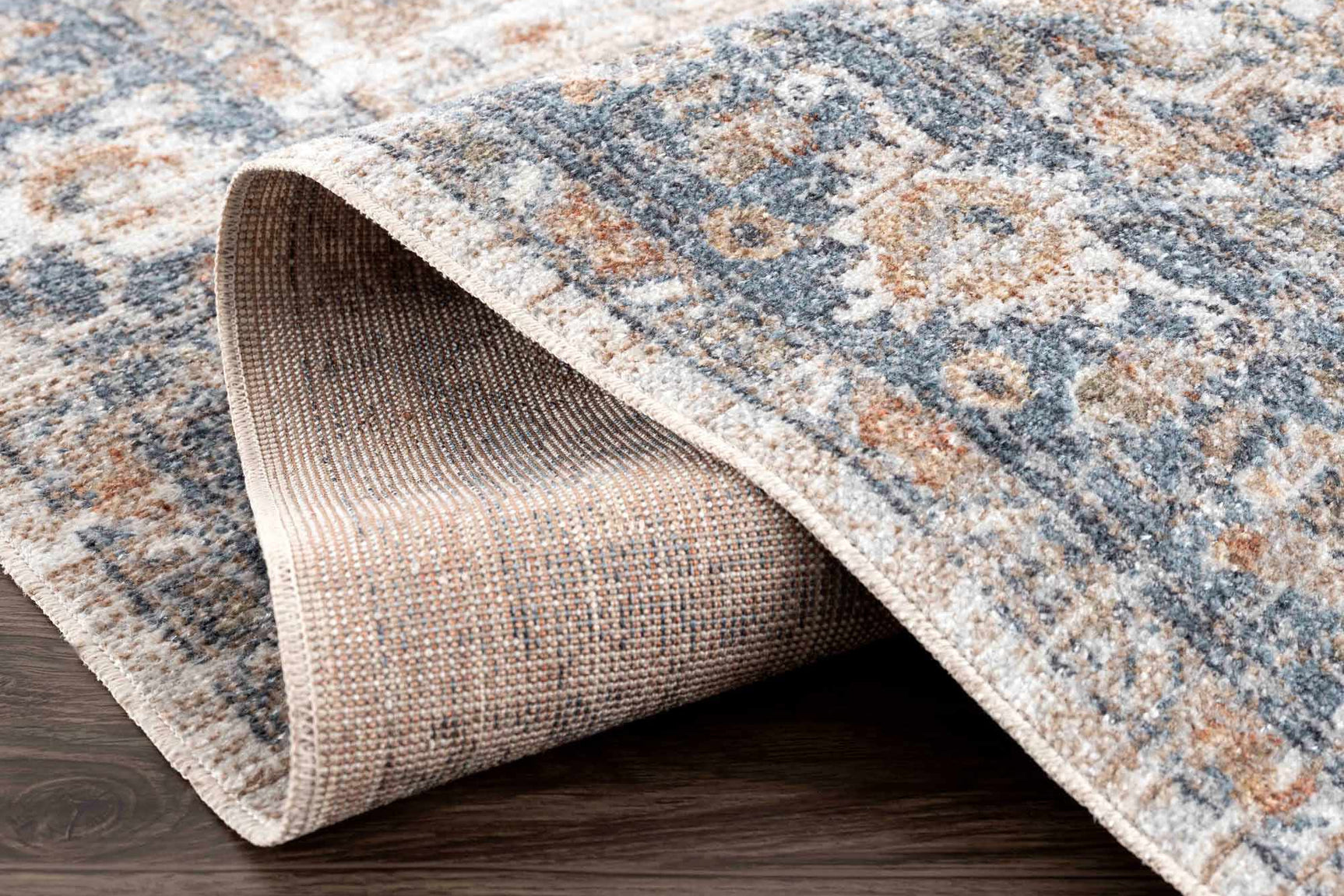 Ezri Cream Washable Area Rug