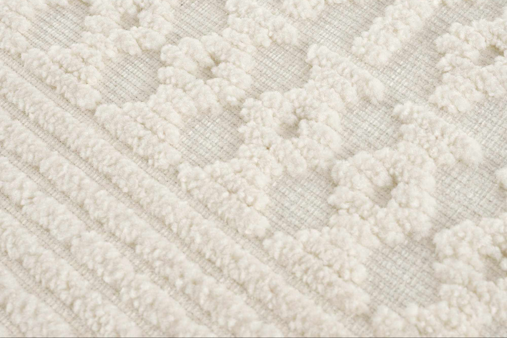 Drago White Washable Area Rug