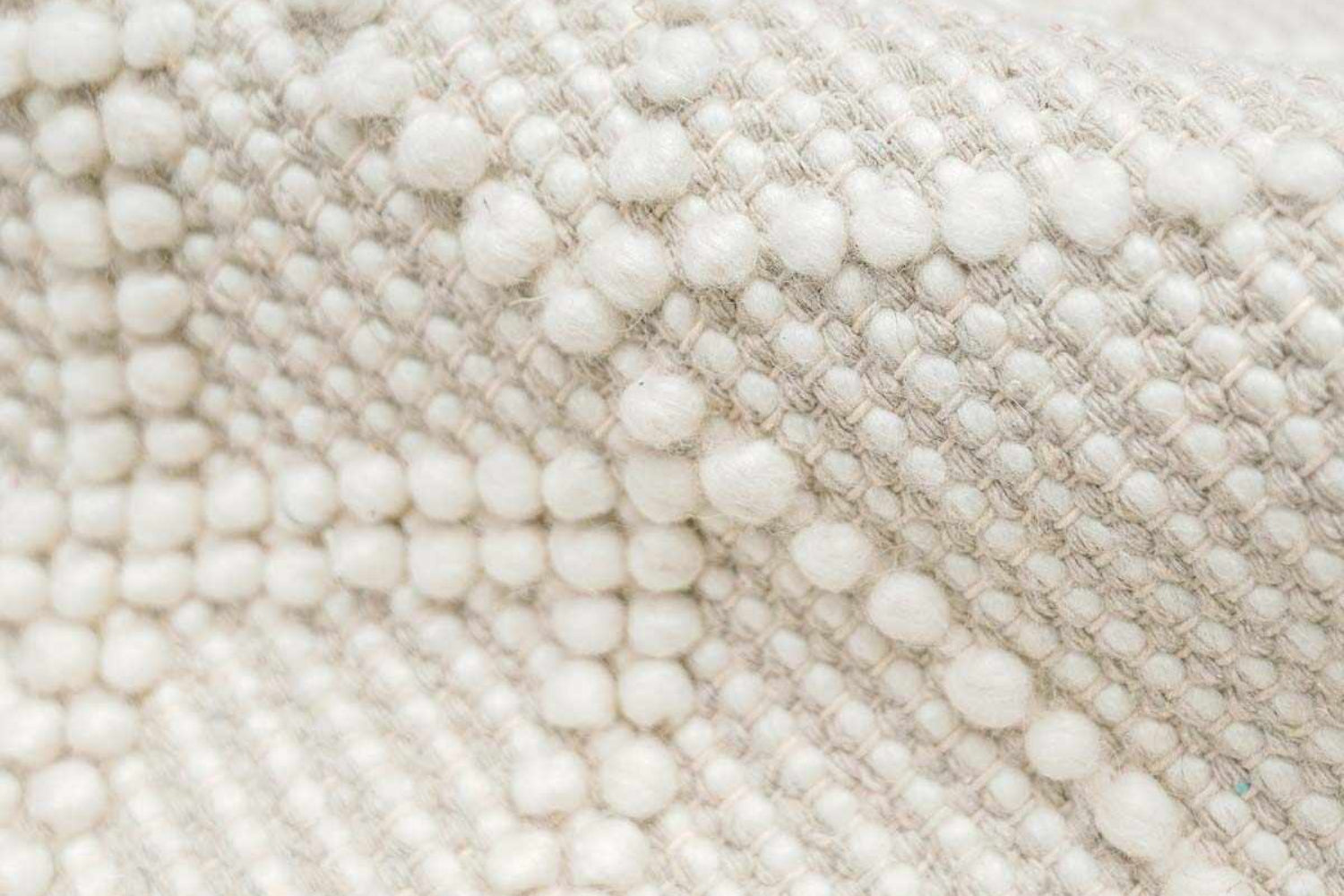 Ramsbury Beige Trellis Wool Rug