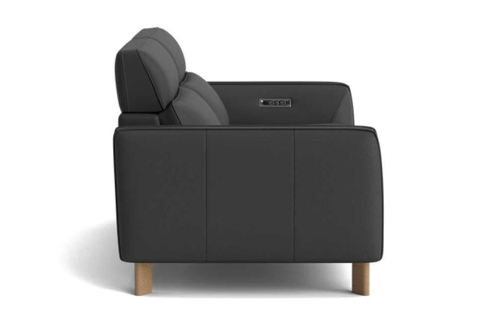 Lesley Leather Recliner Sofa