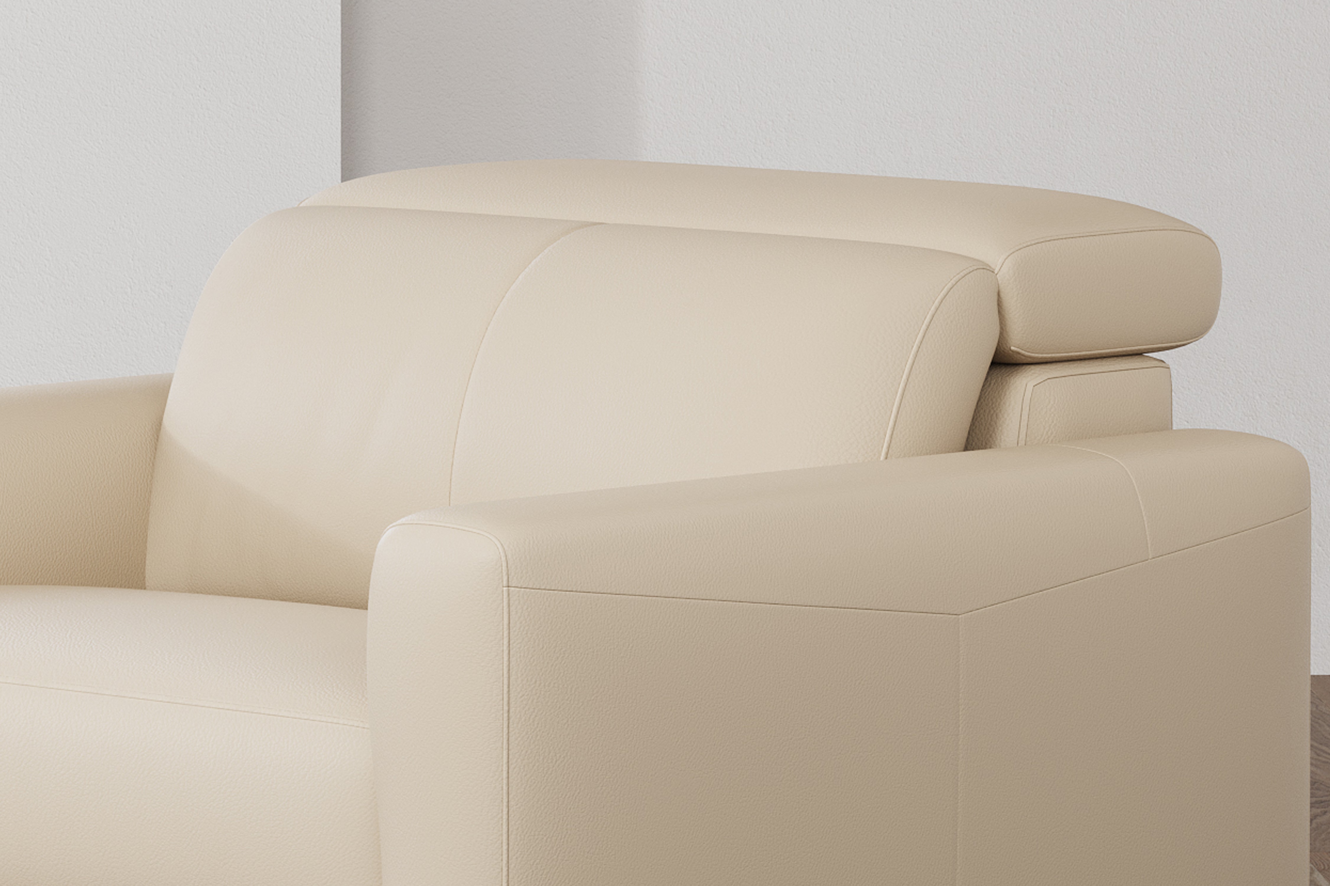 Elodie Leather Accent Chair