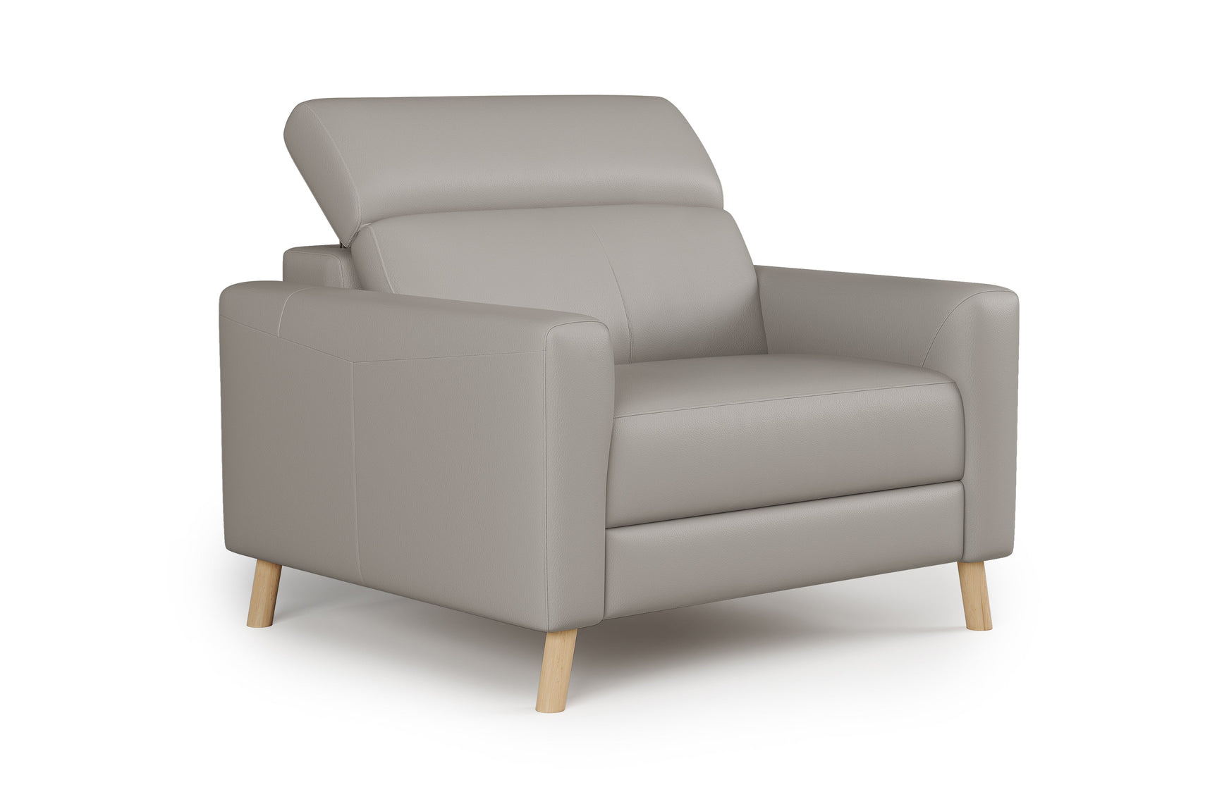 Elodie Leather Accent Chair