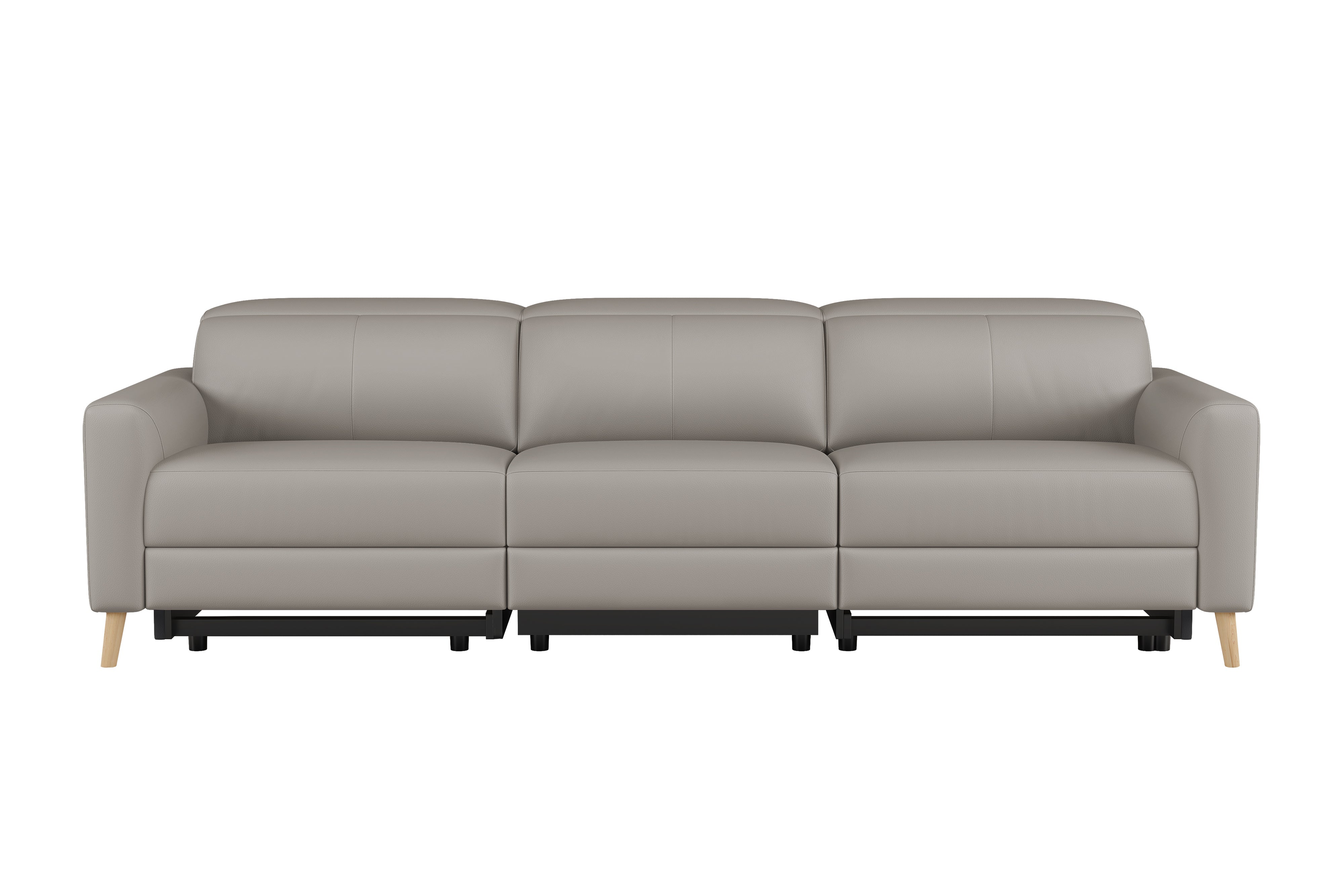 Elodie Leather Dual Recliner Sofa
