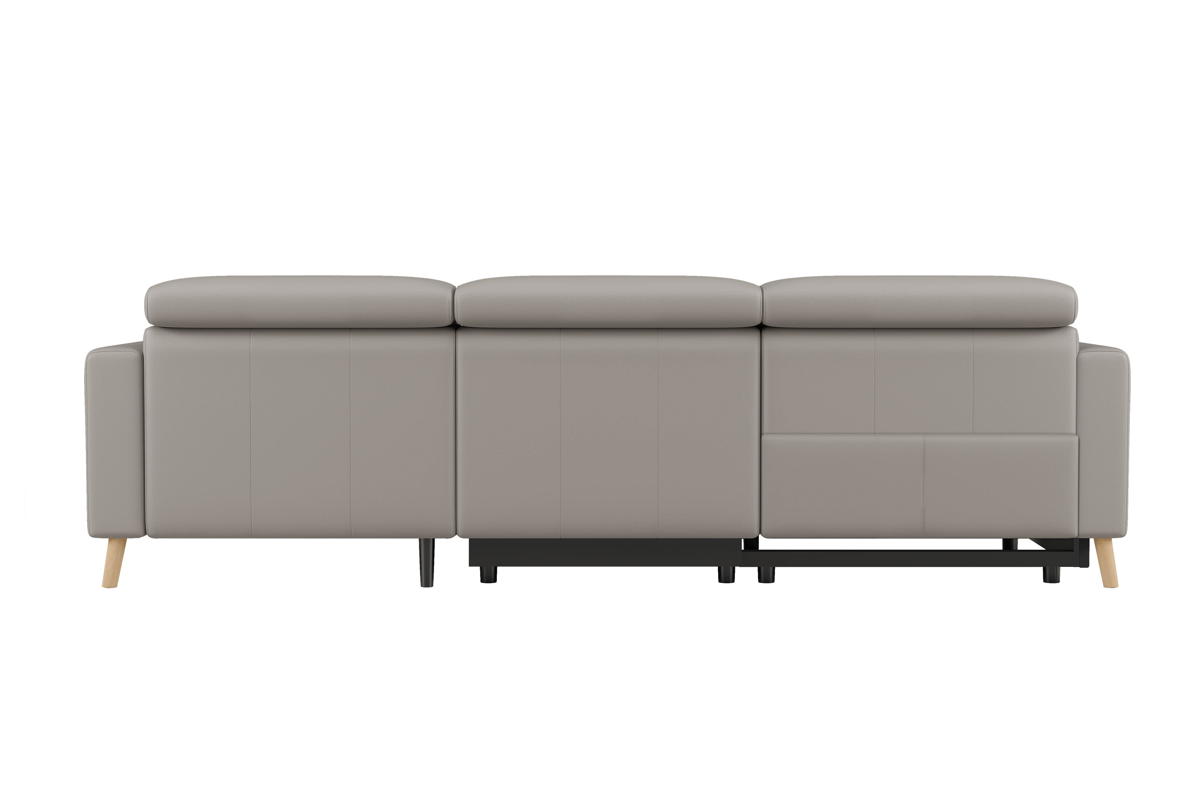 Elodie Leather Recliner Sectional Sofa