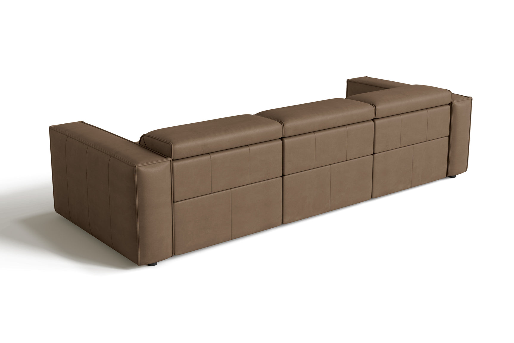 Emery Leather Recliner Sofa