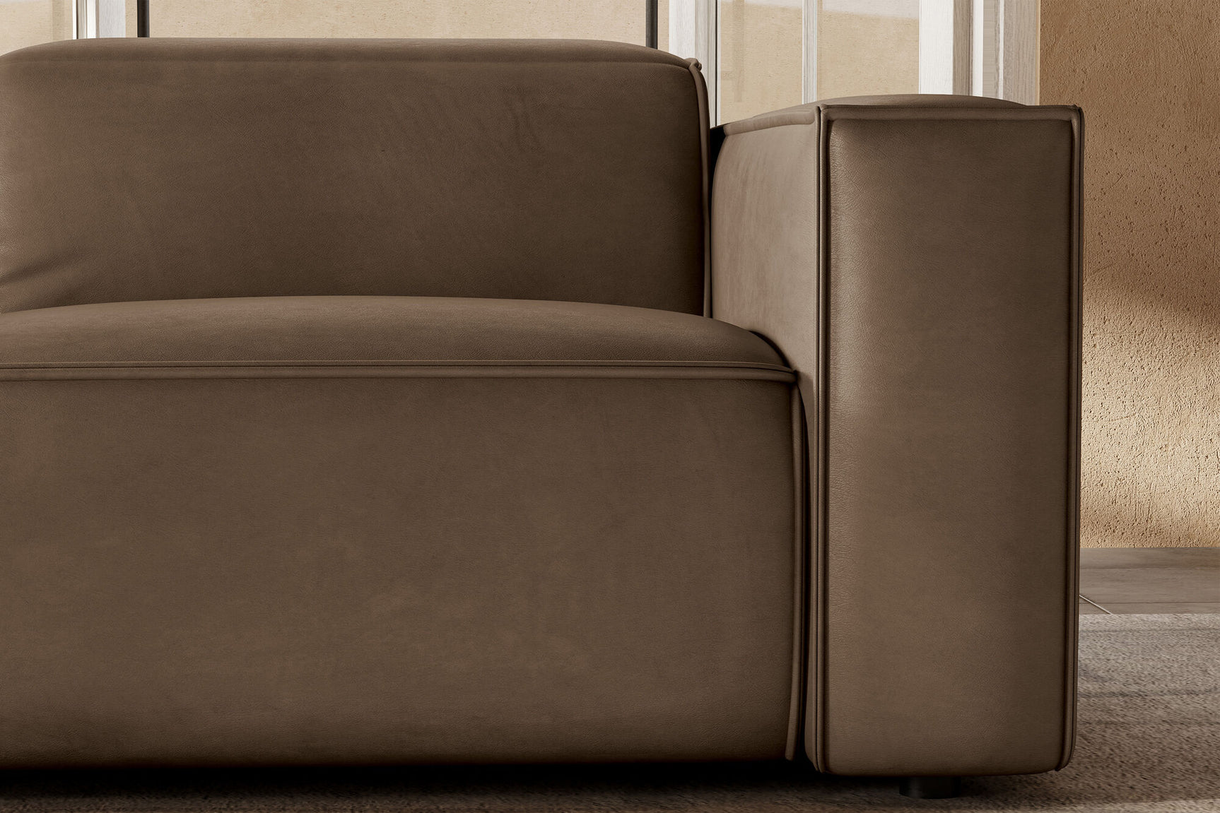 Emery Leather Recliner Accent Chair