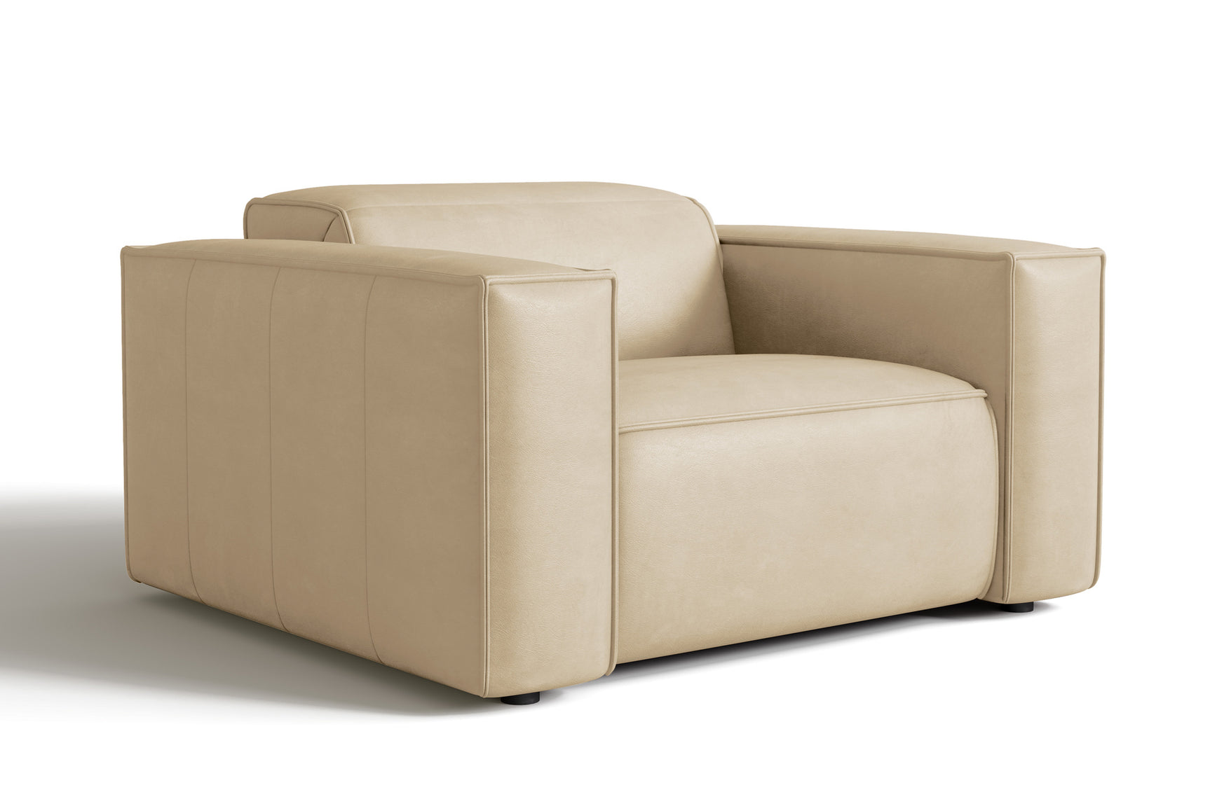 Emery Leather Recliner Accent Chair