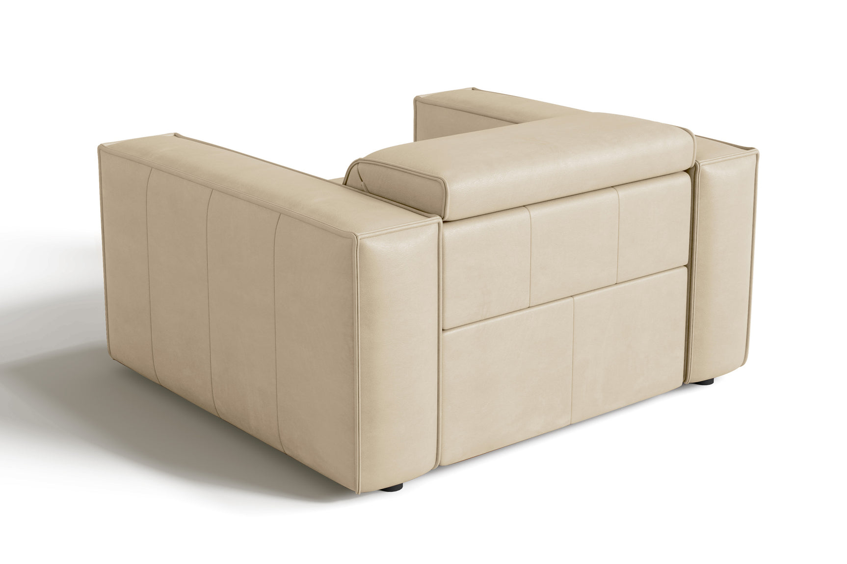 Emery Leather Recliner Accent Chair