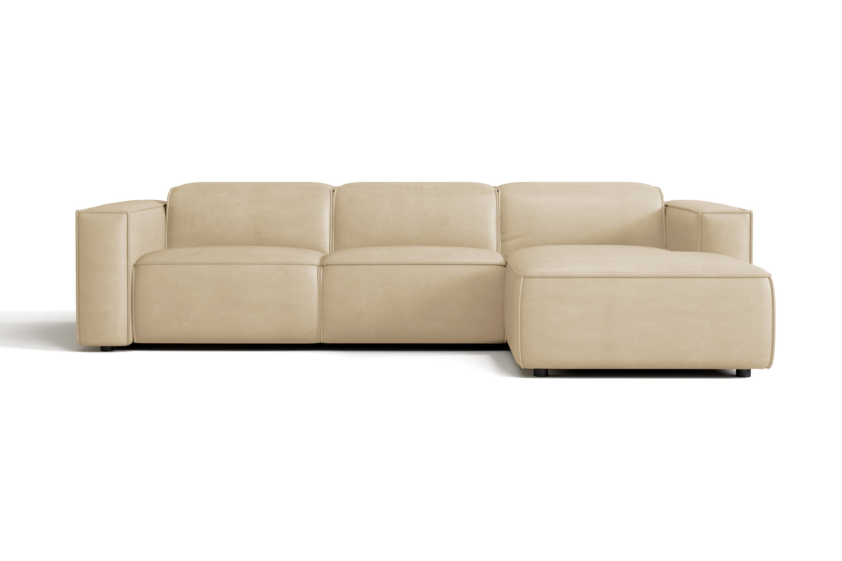 Emery Leather Recliner Sectional Sofa