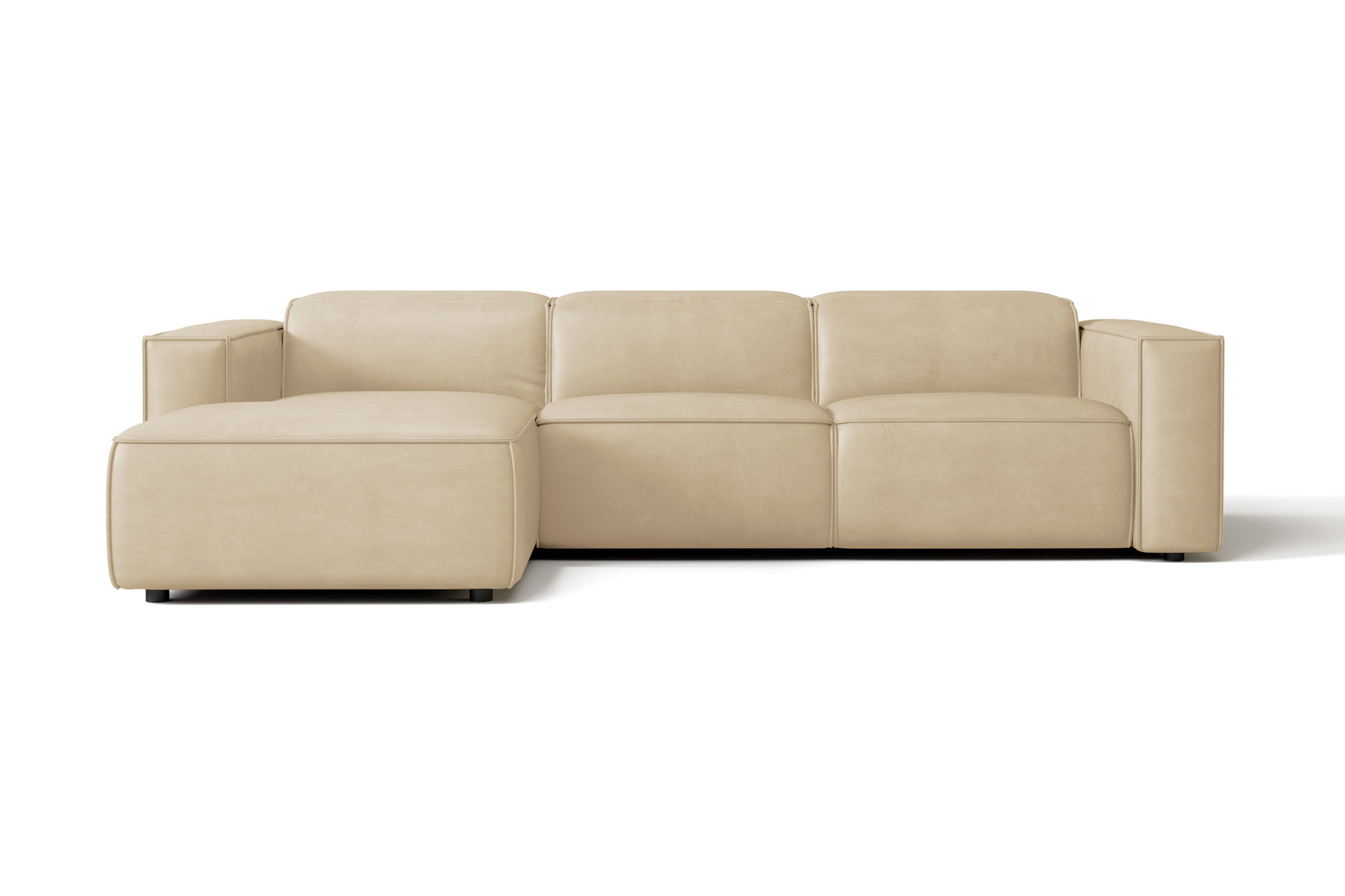 Emery Leather Recliner Sectional Sofa