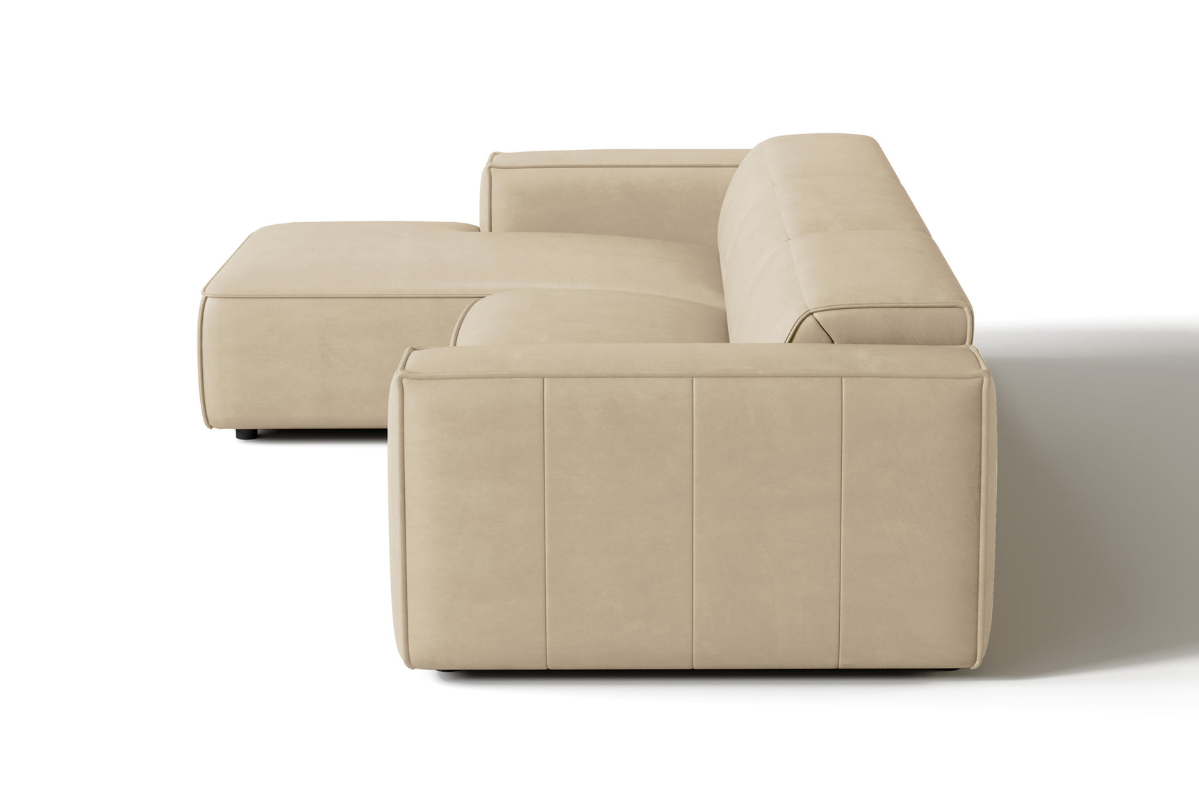 Emery Leather Recliner Sectional Sofa