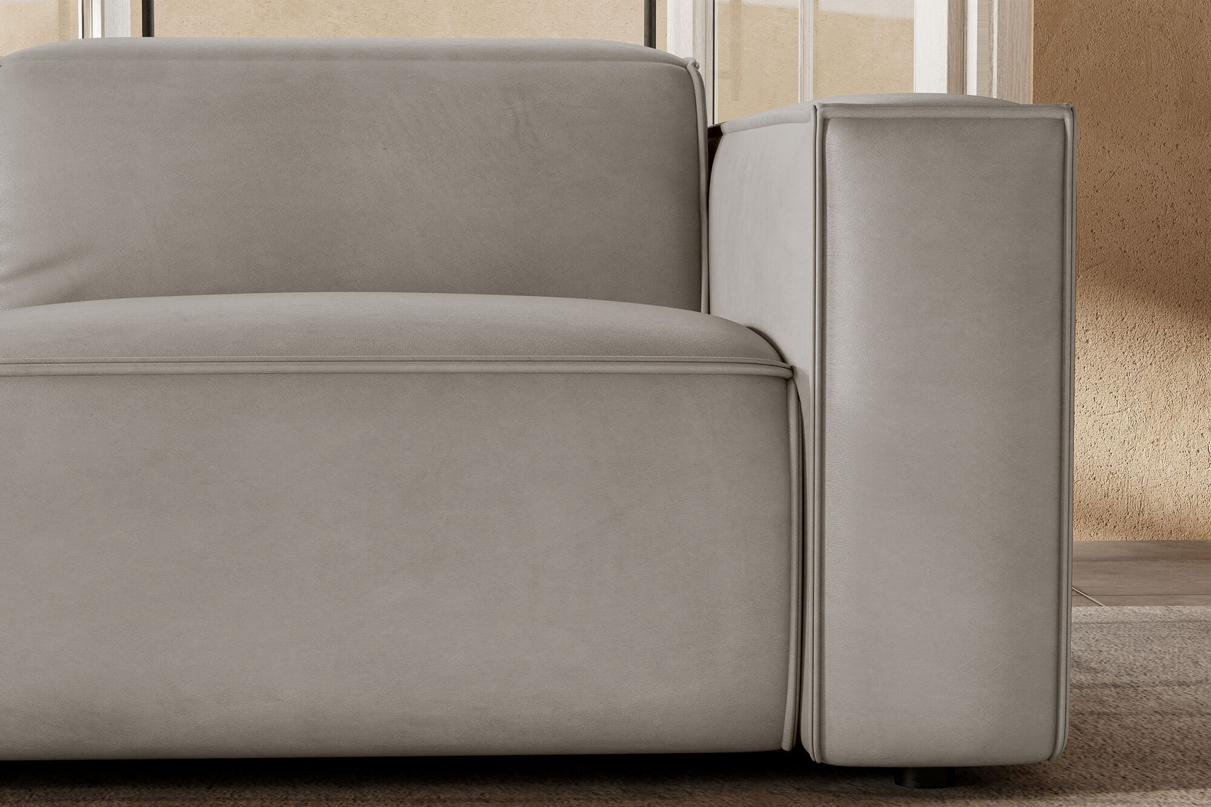 Emery Leather Recliner Accent Chair