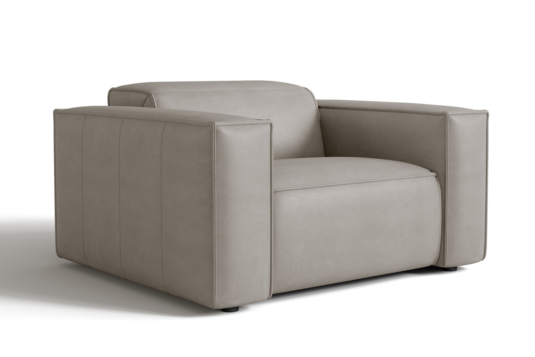 Emery Leather Recliner Accent Chair