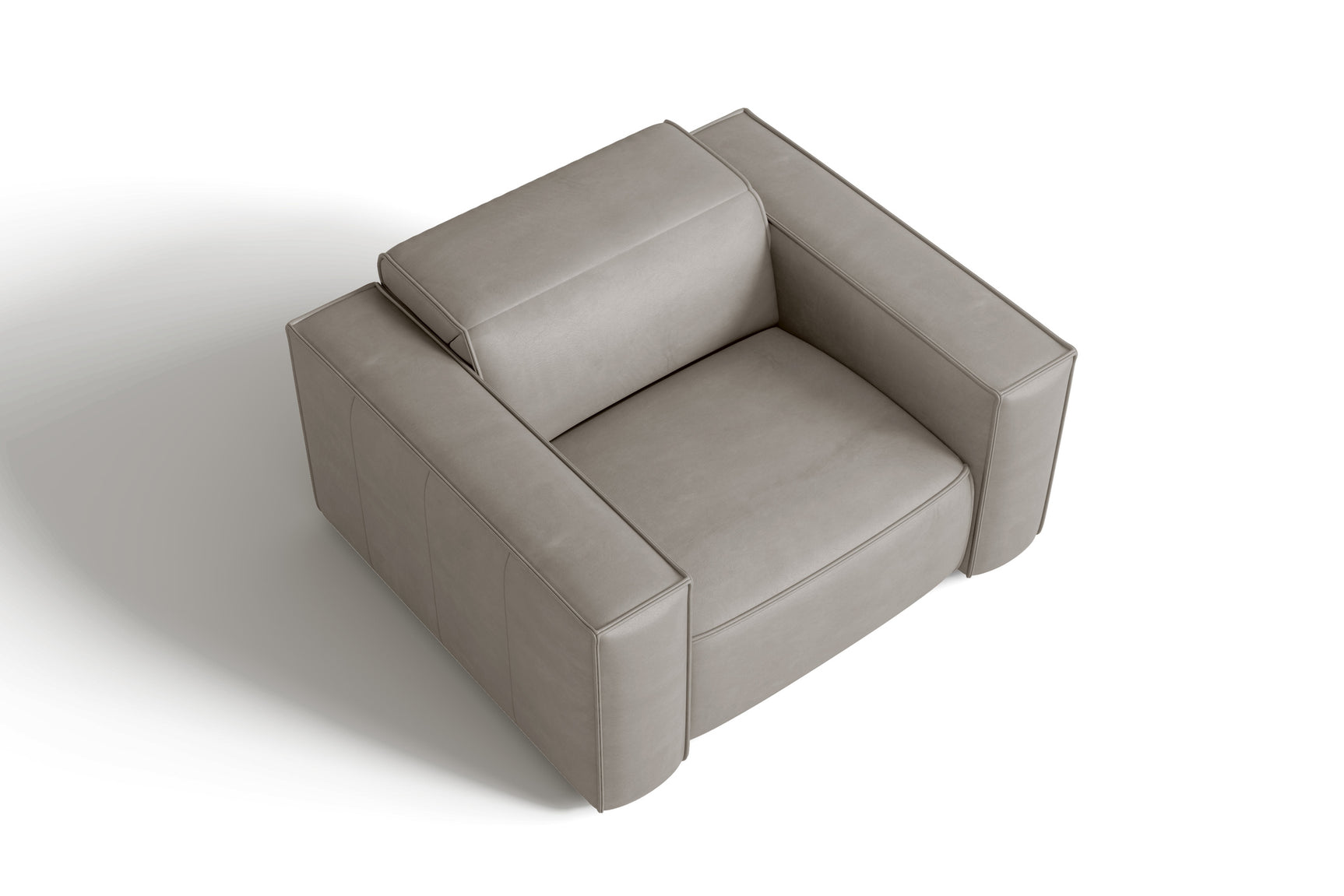 Emery Leather Recliner Accent Chair