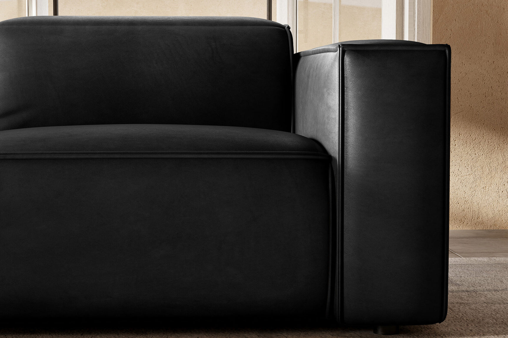 Emery Leather Recliner Accent Chair