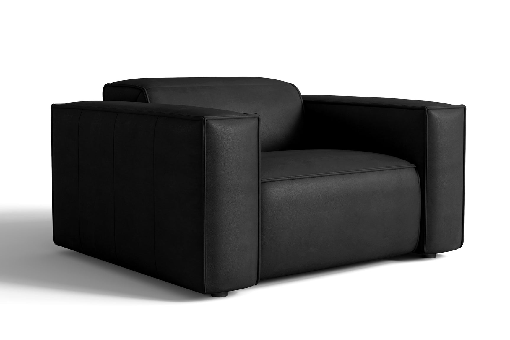 Emery Leather Recliner Accent Chair