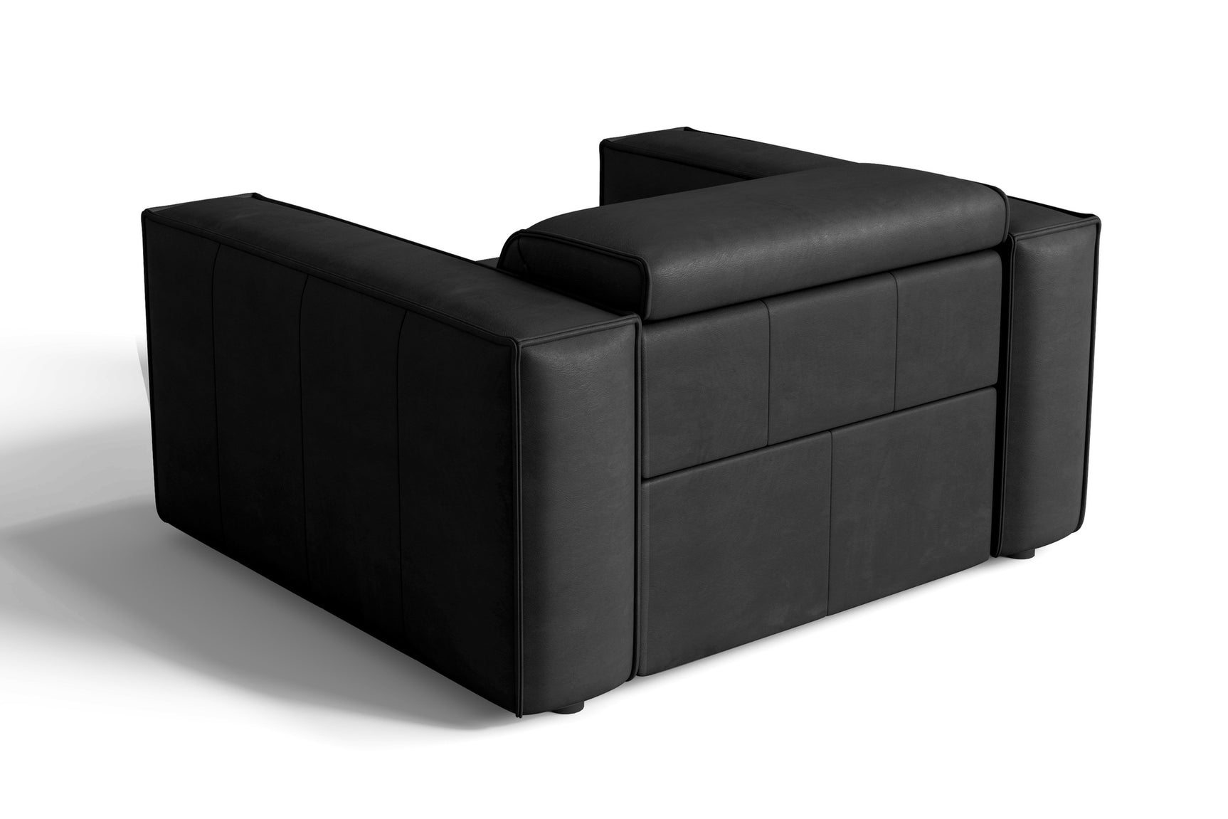 Emery Leather Recliner Accent Chair